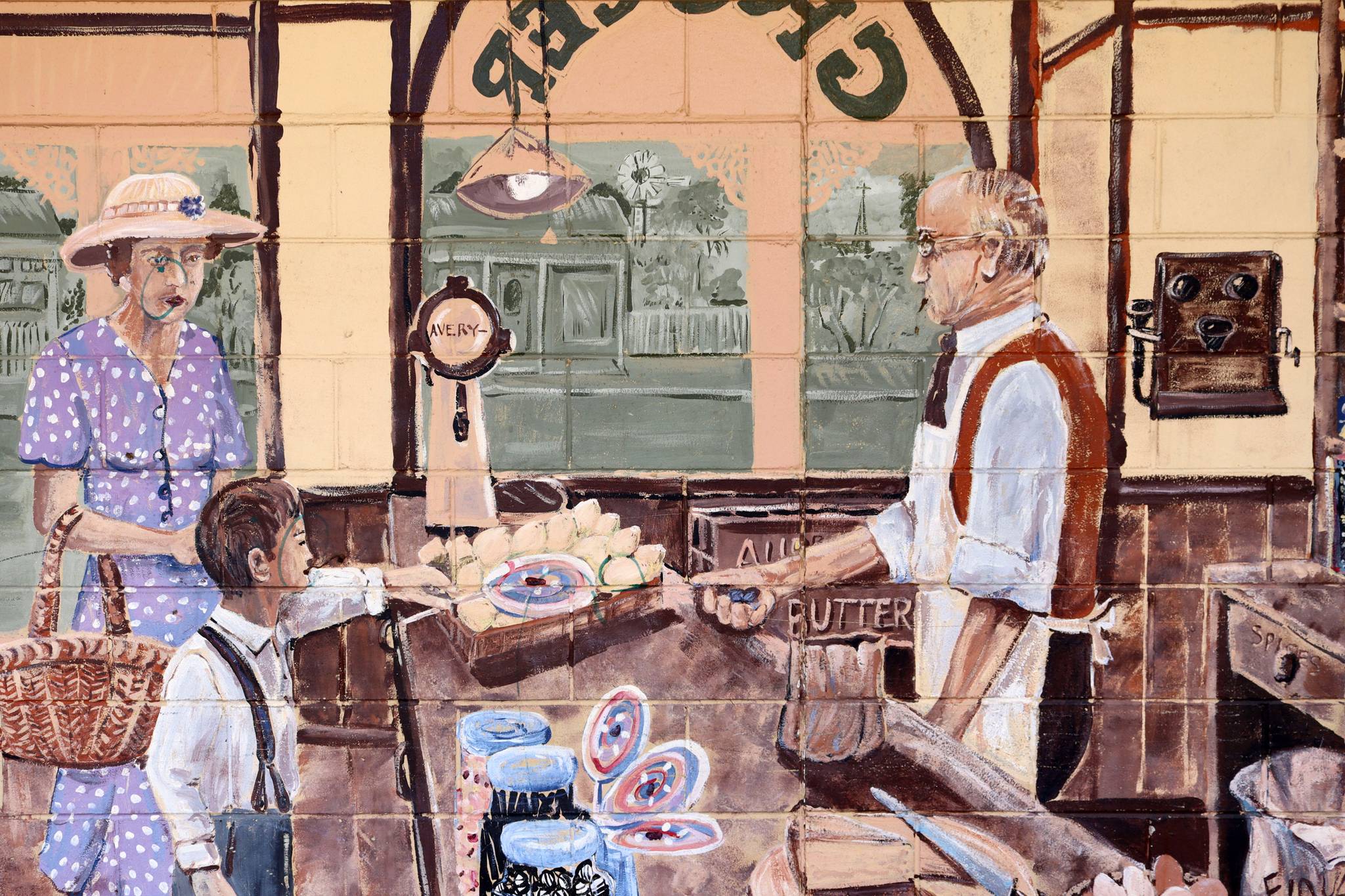 Marilyn Mann&mdash;T & W Johnson Grocer