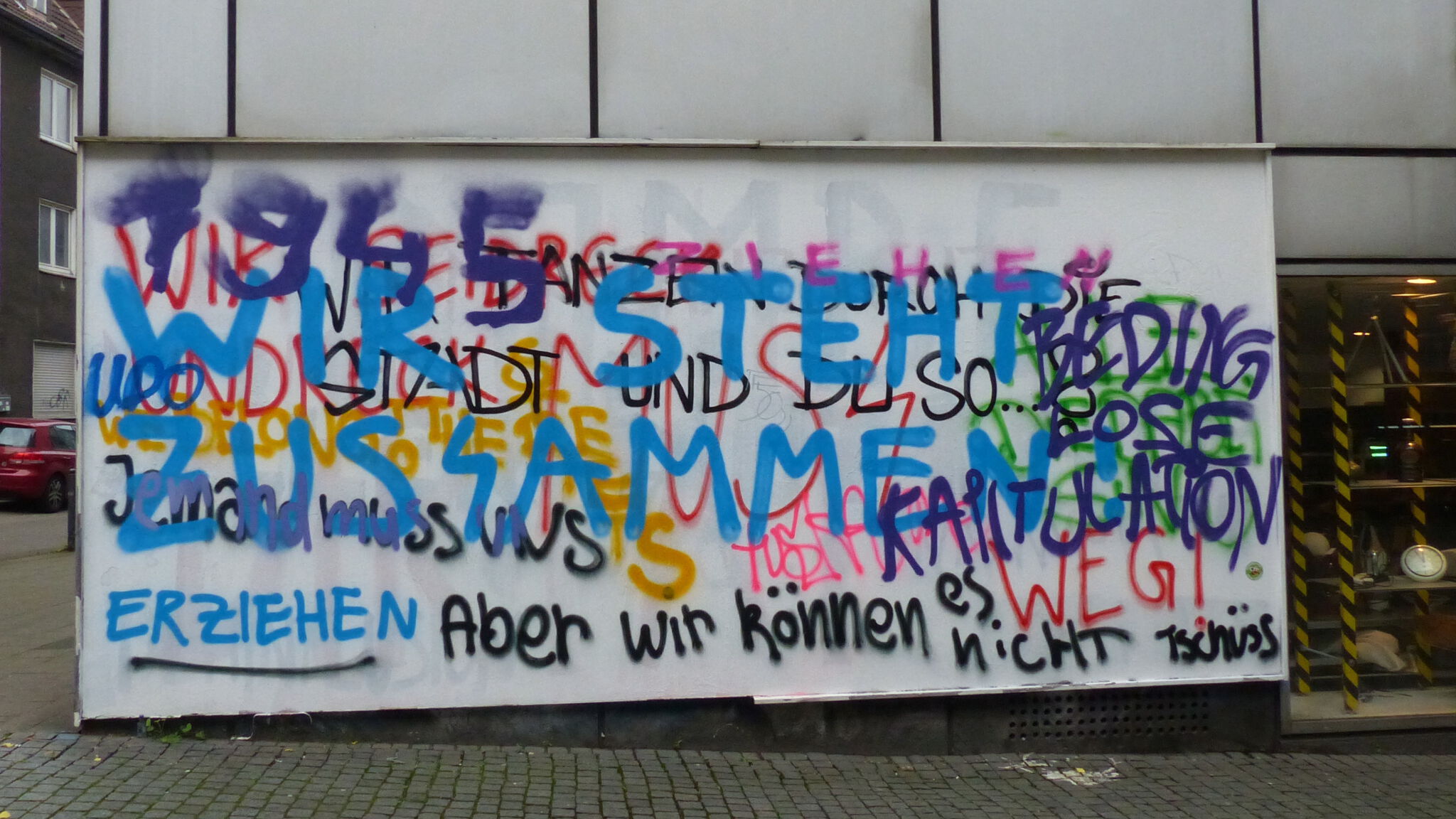 Matthias Scheidig, MÖESTYLE&mdash;Wall at GeKu Haus