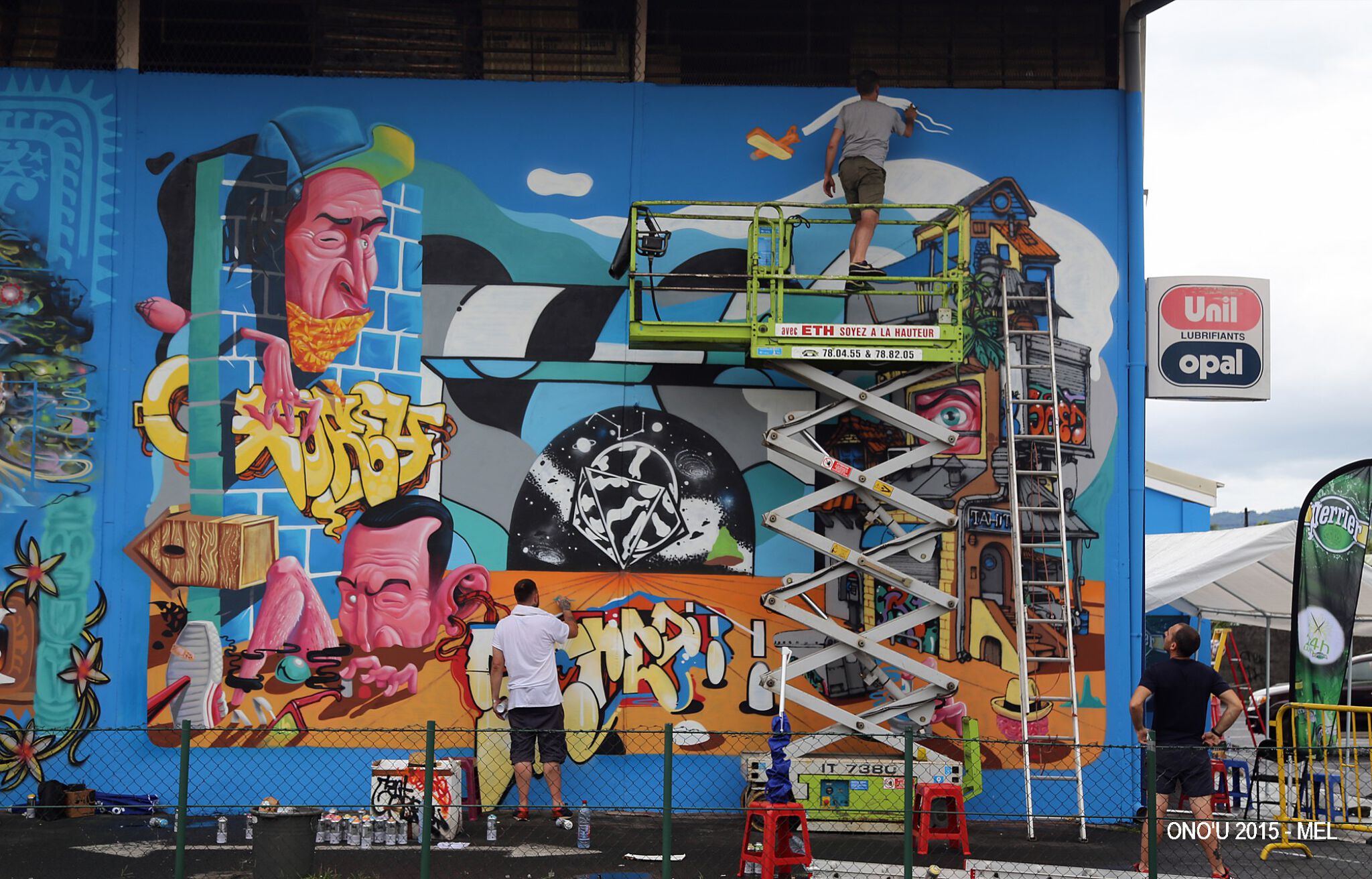 Gorey, Scred, Gent48&mdash;Gorey, Scred and Gent 48 in Papeete