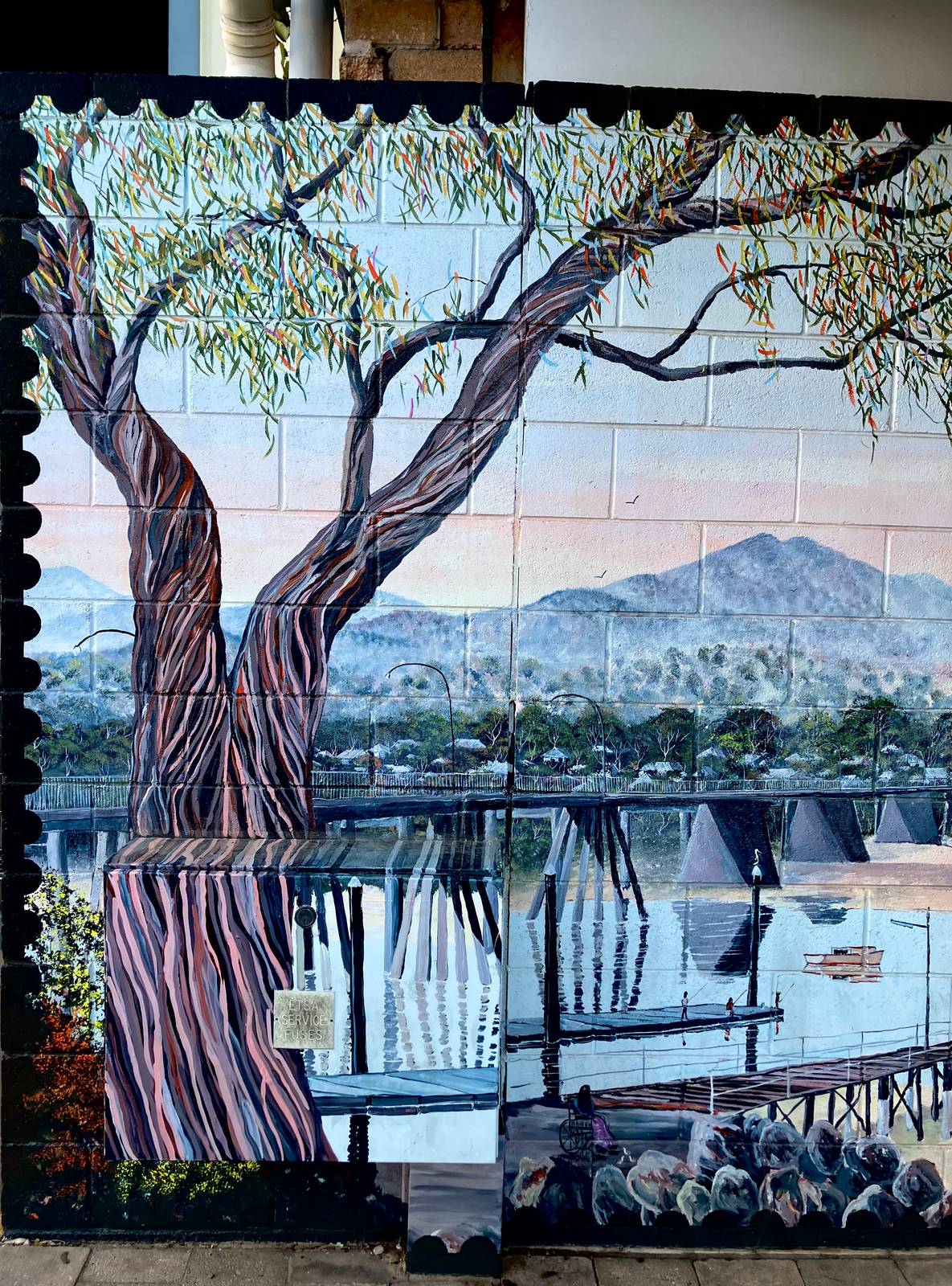 Joel Plevin&mdash;Port Augusta Postage Stamp