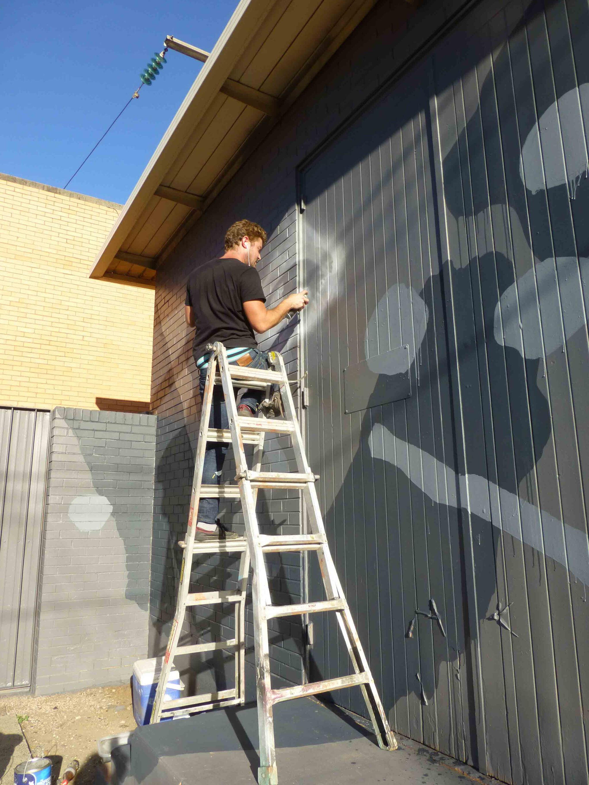 Adnate, Rone, AskewOne, Guido van Helten, Mayonaize&mdash;Collingwood Substation
