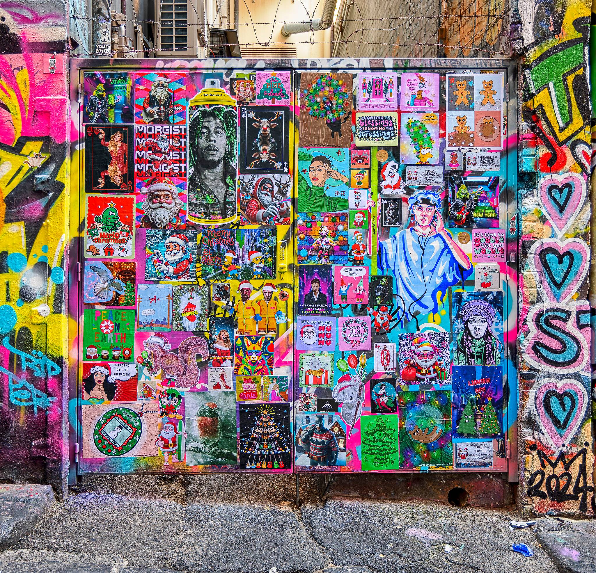 SAH&mdash;Christmas In Hosier Outdoor Art Gallery Pt1