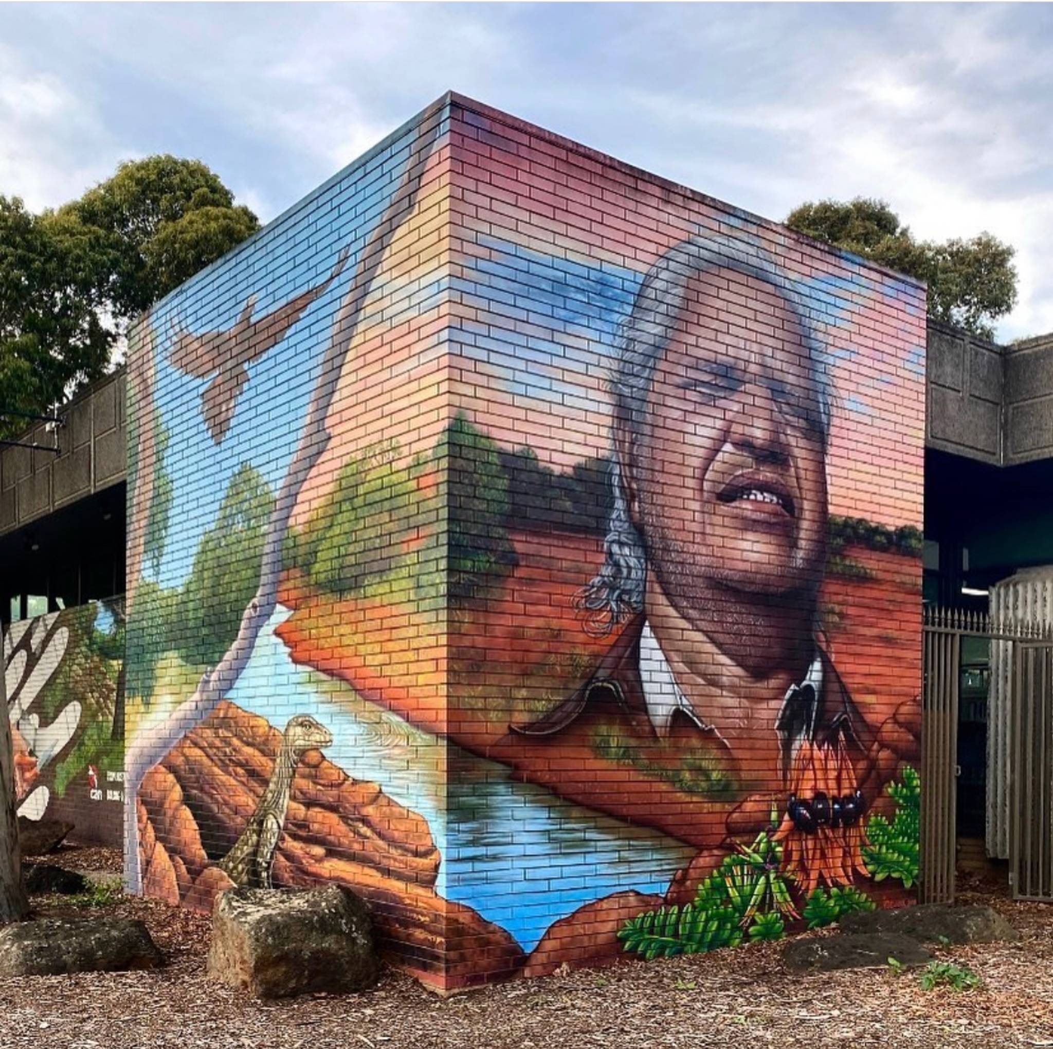 Hayden Dewar&mdash;ICAN Mural
