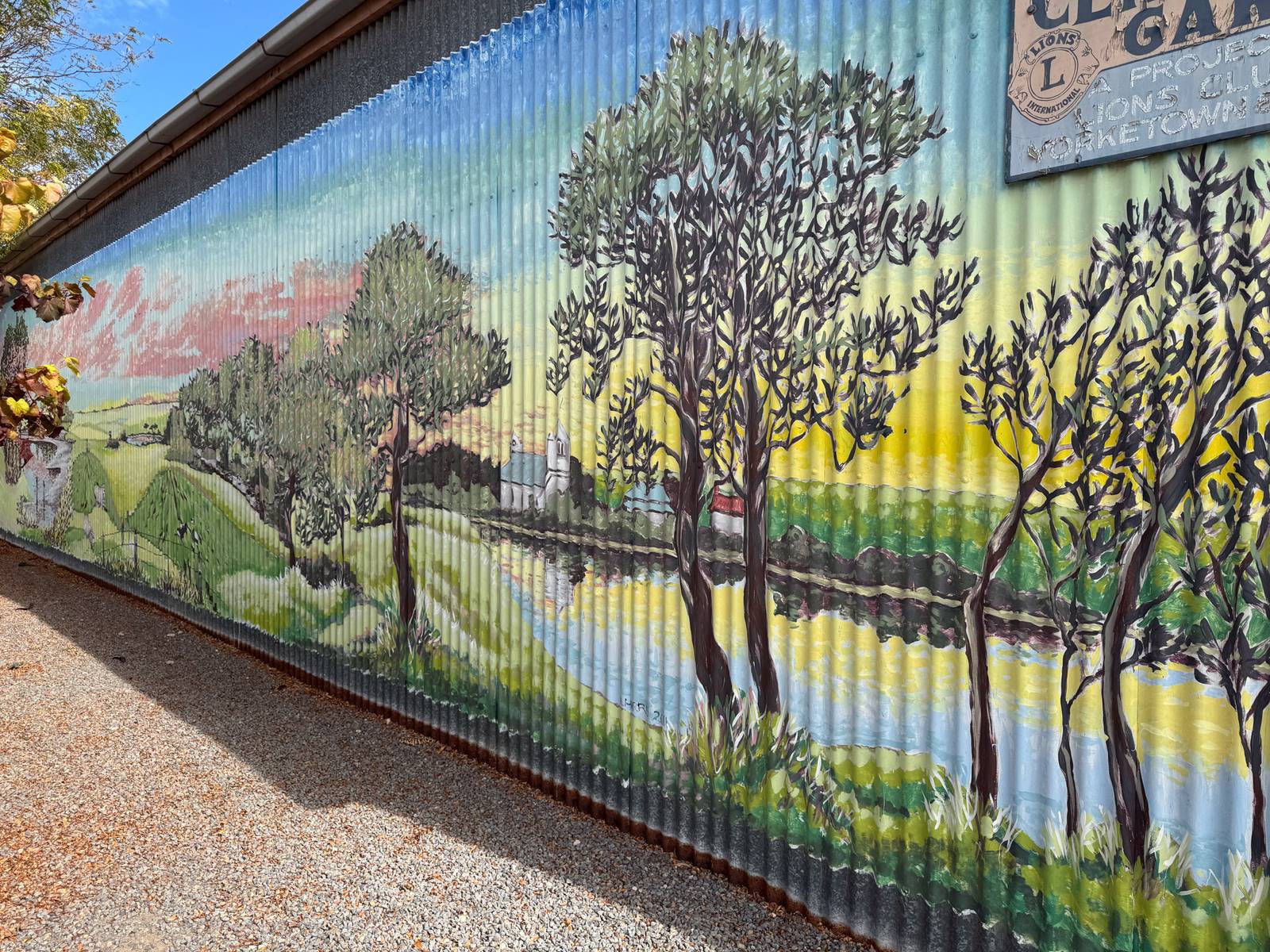 Anne Harris&mdash;Centenary Garden Mural