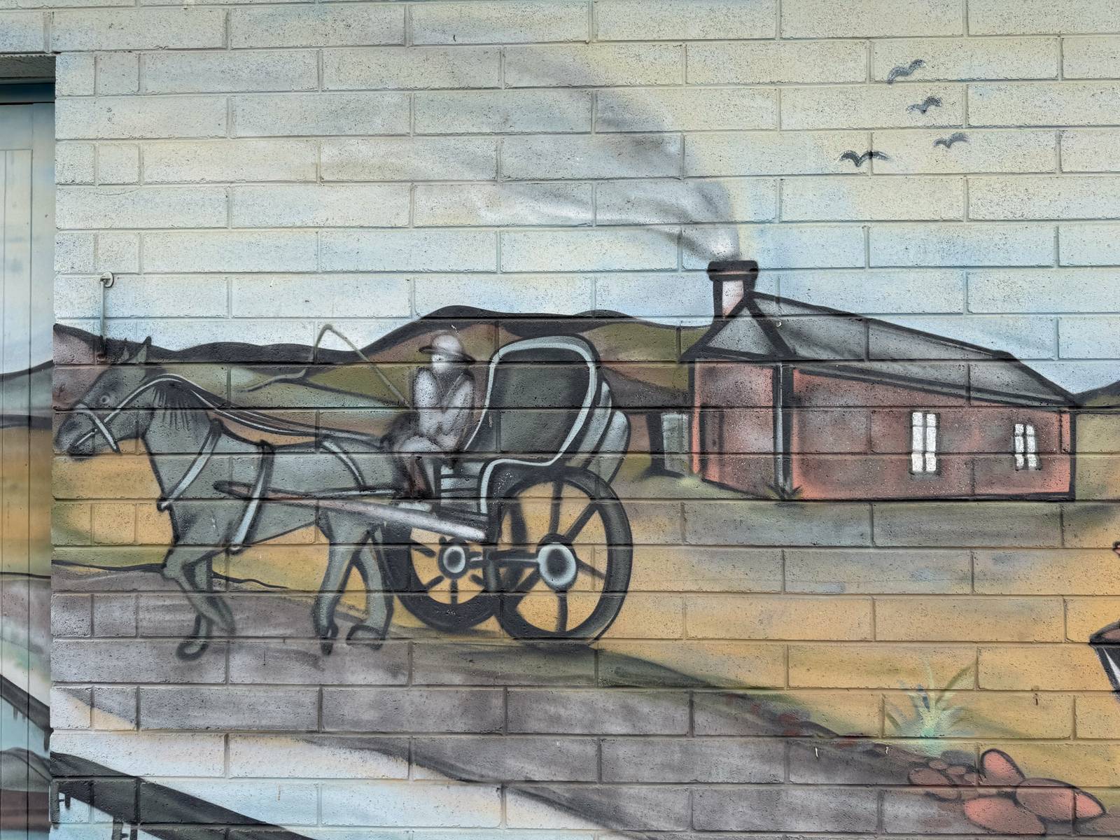 Anthony Fenwick, Daniel Battams&mdash;Port Clinton Community Centre Mural