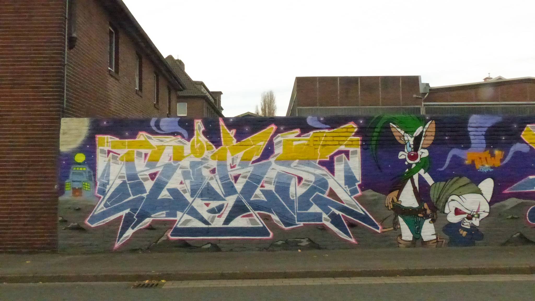 More Than Words&mdash;Graffiti Gallery Überwasserstraße