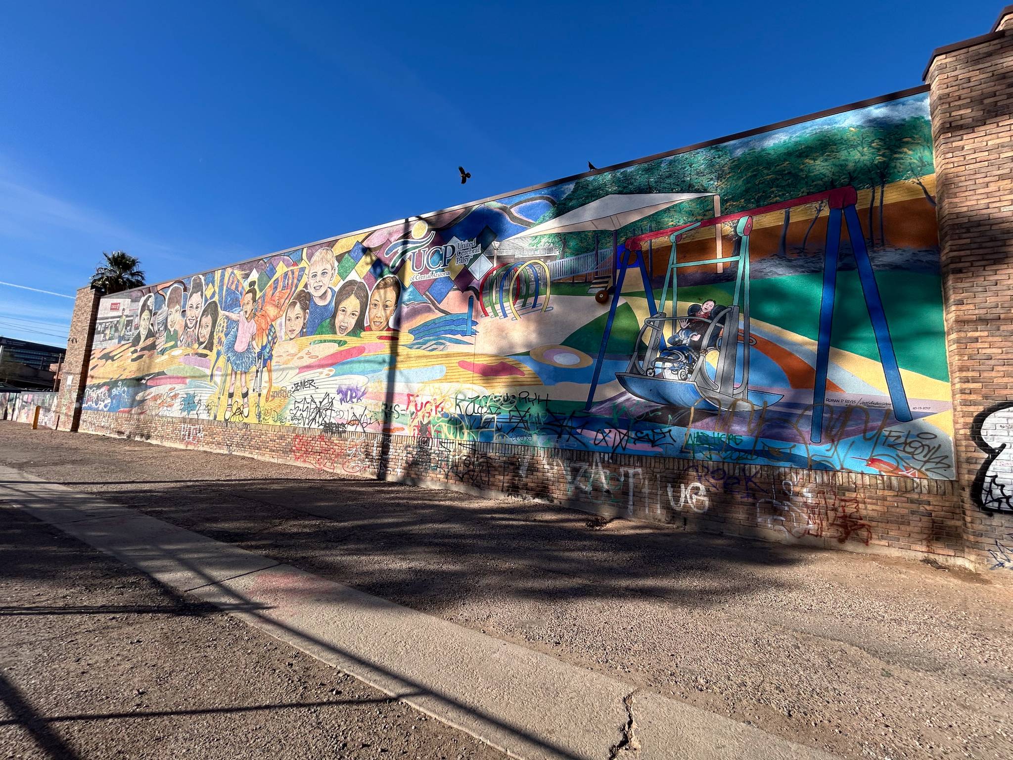 Jose and Roman Reyes&mdash;United Cerebral Palsy Mural