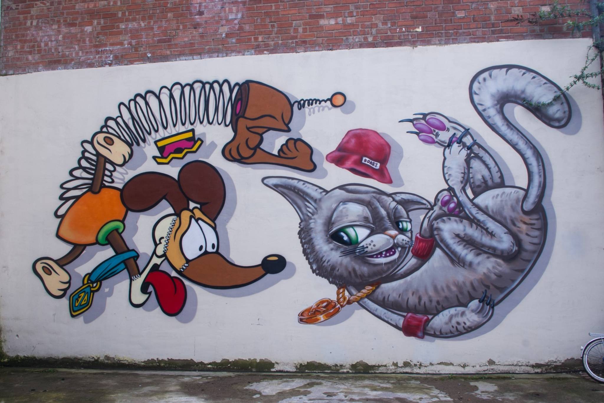 Kid30, Boaster&mdash;Dog and Cat
