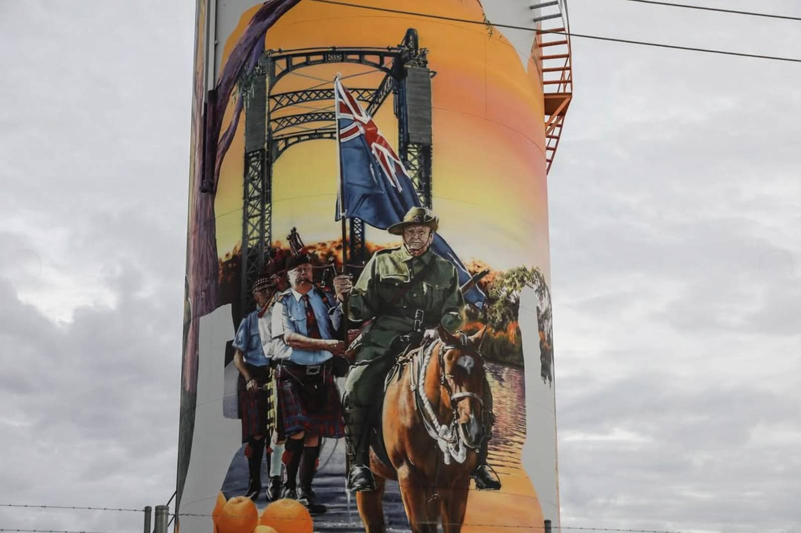 Gus Eagleton&mdash;Barham Water Tank