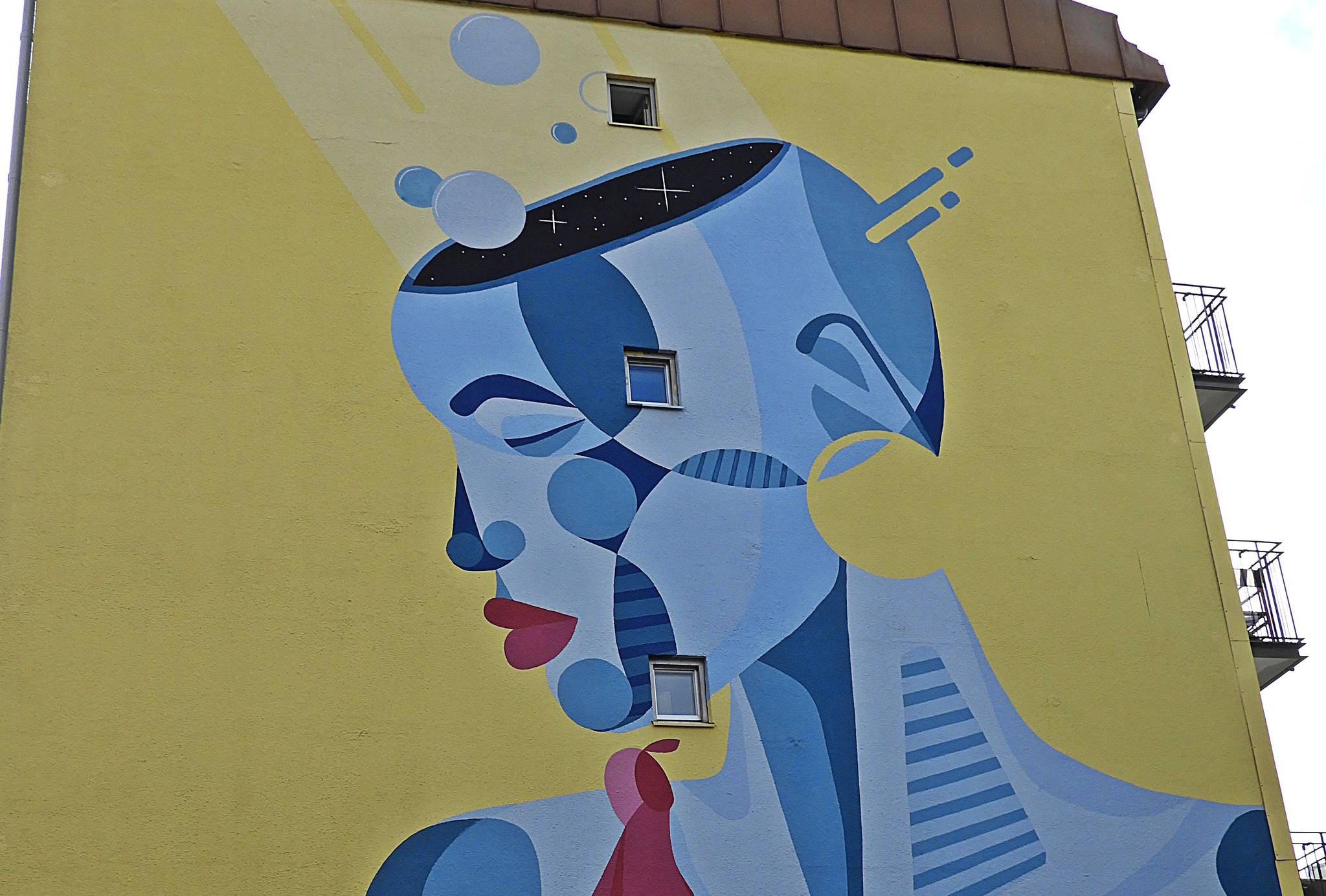 Concreto Street Art&mdash;Calm Waters