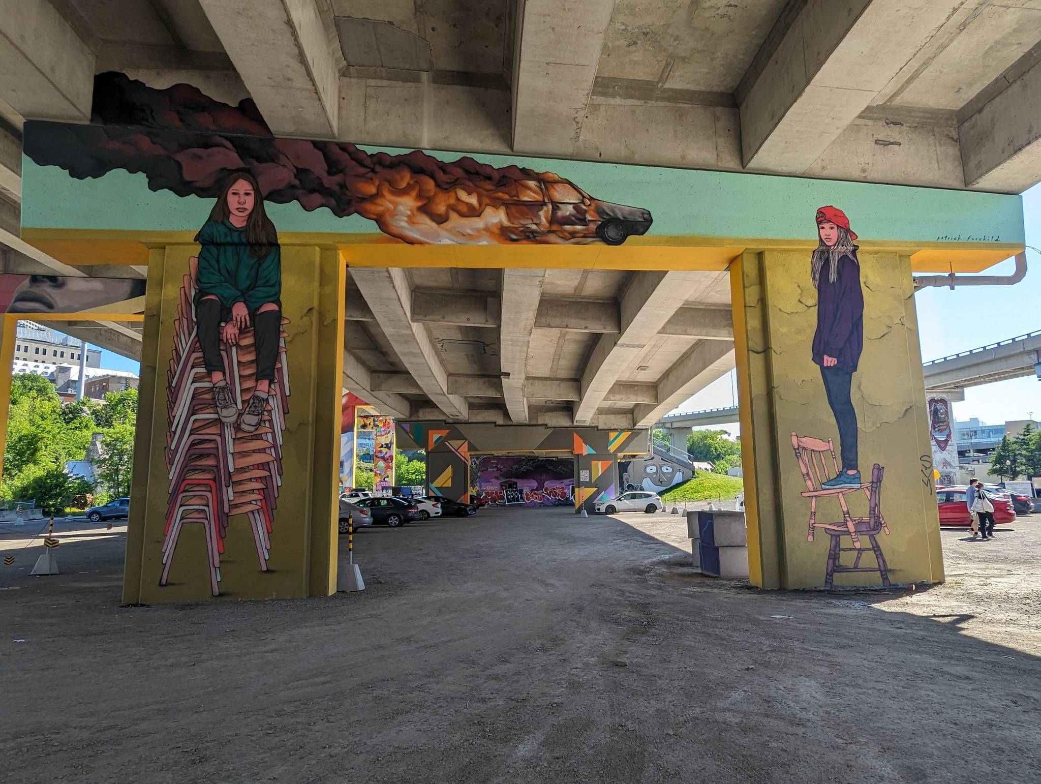 Patrick Forchild, Street Art In Action&mdash;Patrick Forchild
