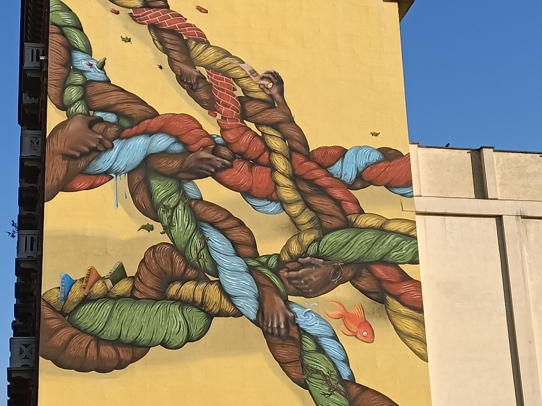Monkeys Evolution&mdash;Intrecci (Weaving)