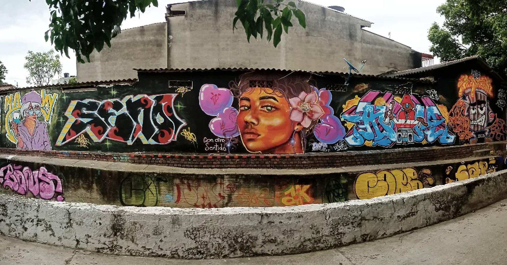 Spora, CNK Crew, Darwin Mazo (Dama), Manny, Ana Sánchez , Táriba, Snake, Seno, atom, Esquema Colectivo&mdash;Grafo y Rap