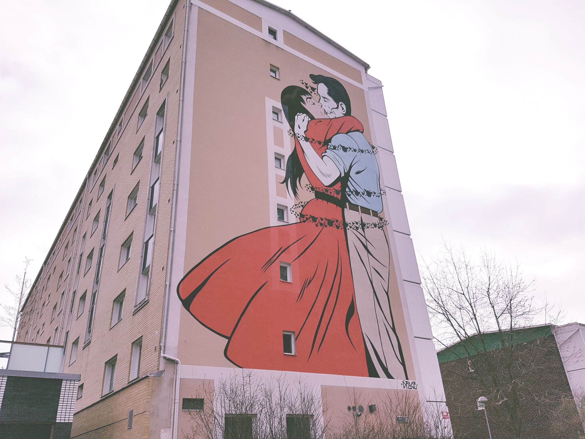 D*Face&mdash;Dancing couple