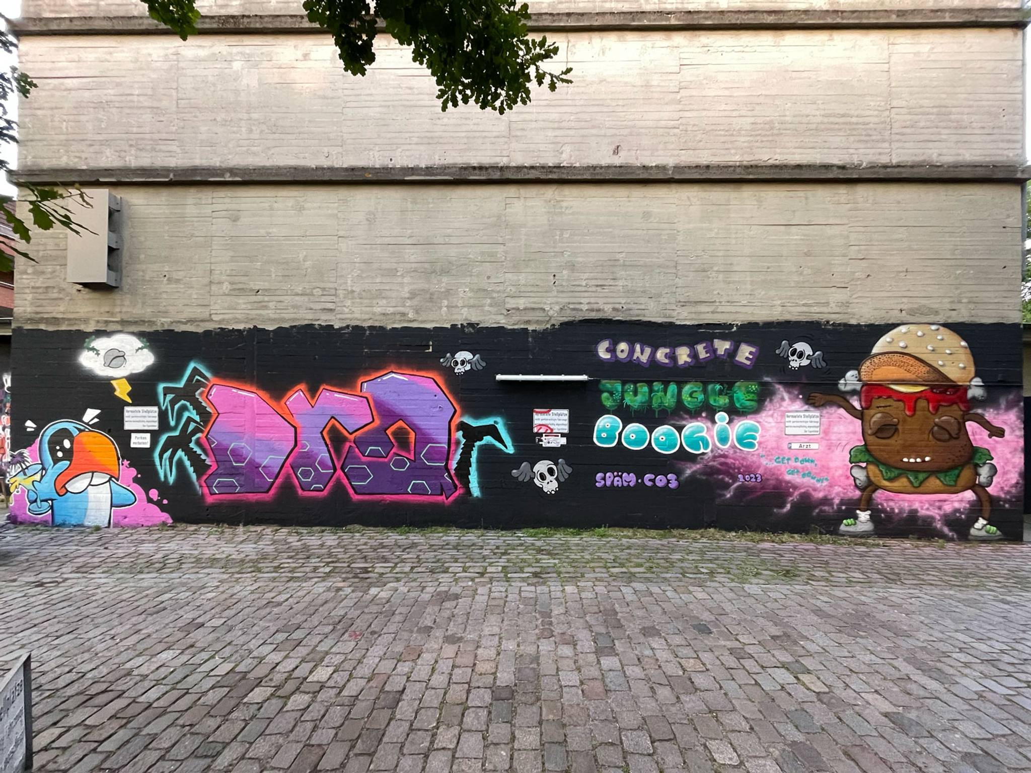 Bronko, Aksid, KING#FF_ART, Tona, DraDra, Späm&mdash;Bahrenfeld Bunker