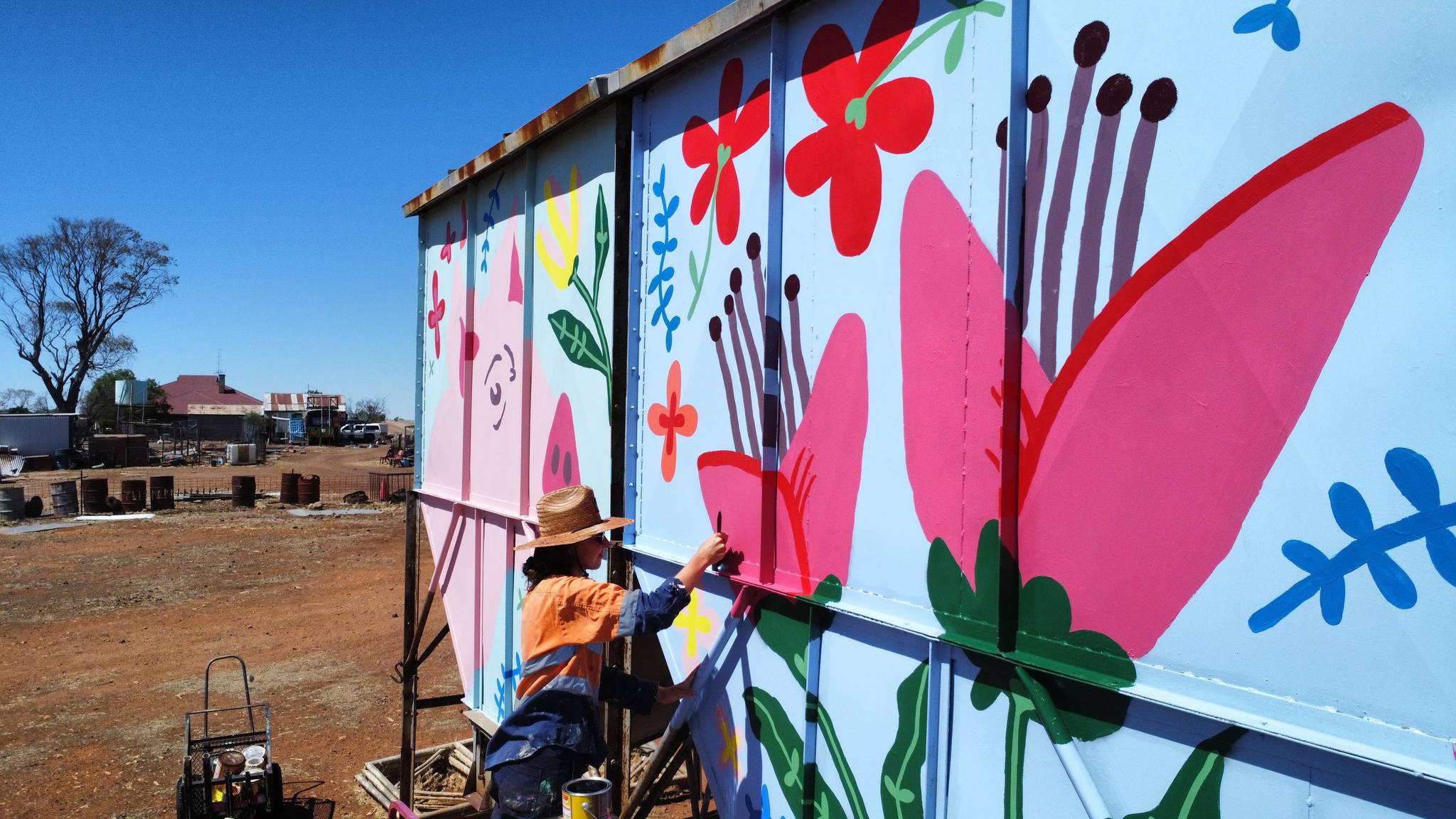 Julia K&mdash;Old silo in Northam (Aus)
