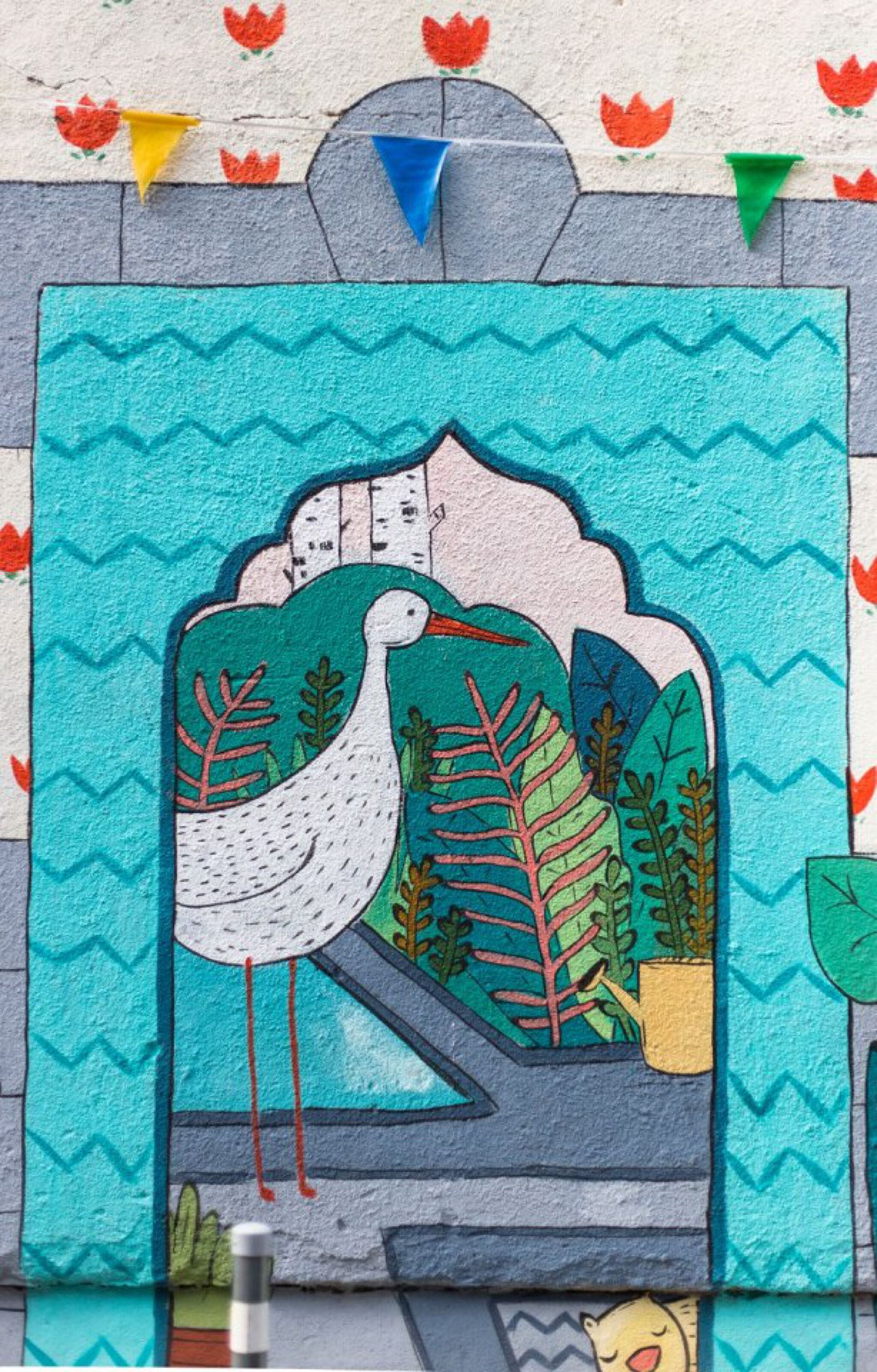 Tochka Spot&mdash;Mural, mural, on the wall, I’m at home after all