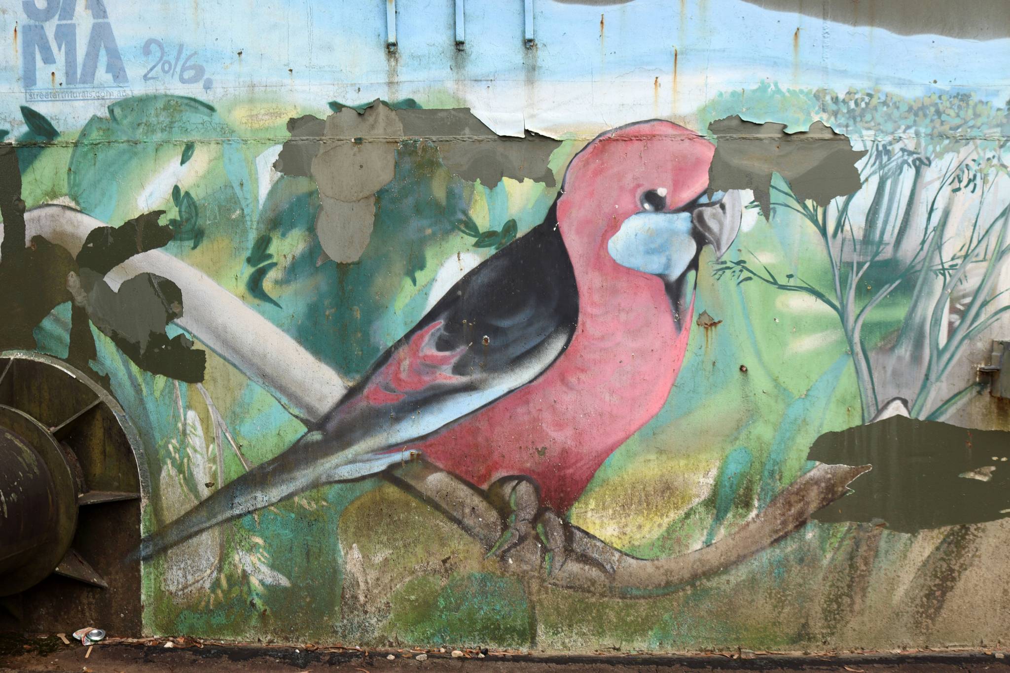 Scott Nagy, Krimsone&mdash;Mount Riverview Water Tank Art