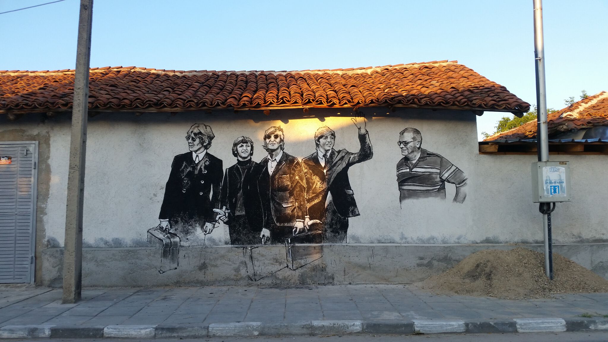 Ventzi Piriankov, Katarzyna Piriankov&mdash;The Beatles on a journey to Staro Zhelezare