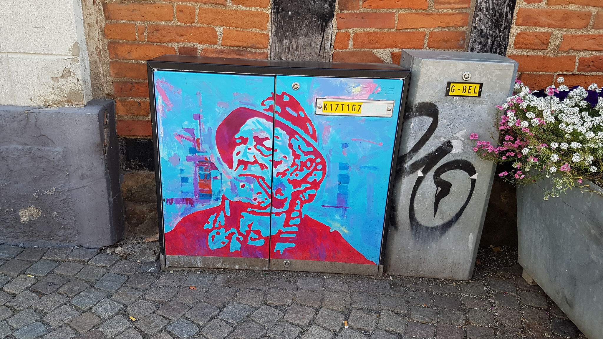 Unknown - Simrishamn&mdash;painted distribution boxes 3