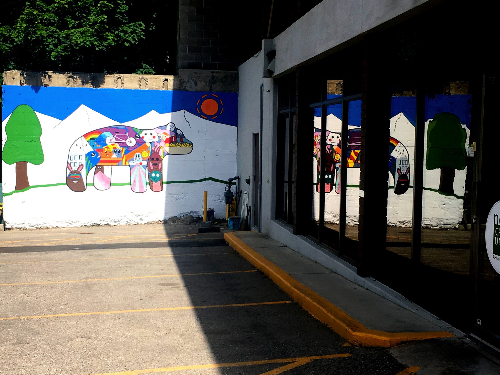 Emily Horn&mdash;NDCU Mural 2019