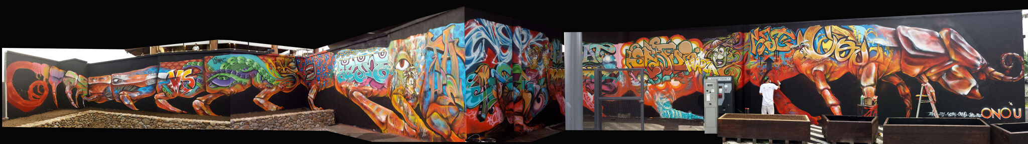 Tahe, Hell Ton John, Sajme, Cronos, Jops, Abuz&mdash;Tahe, Hell Ton John, Sajme, Cronos, Jops and Abuz in Papeete