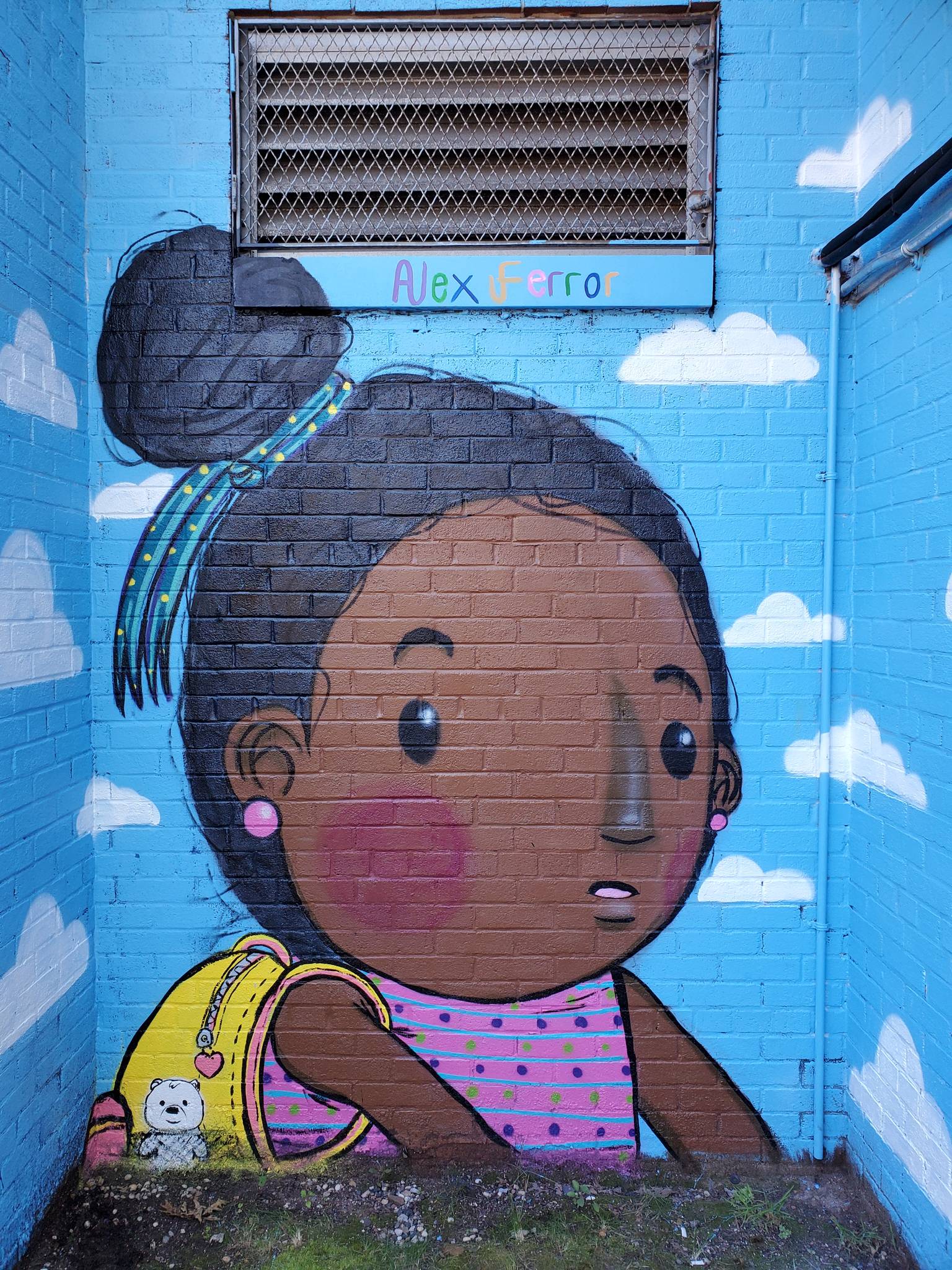 Alex Ferror&mdash;“Not the Future I Want” Mural. Brooklyn, NY (2019)