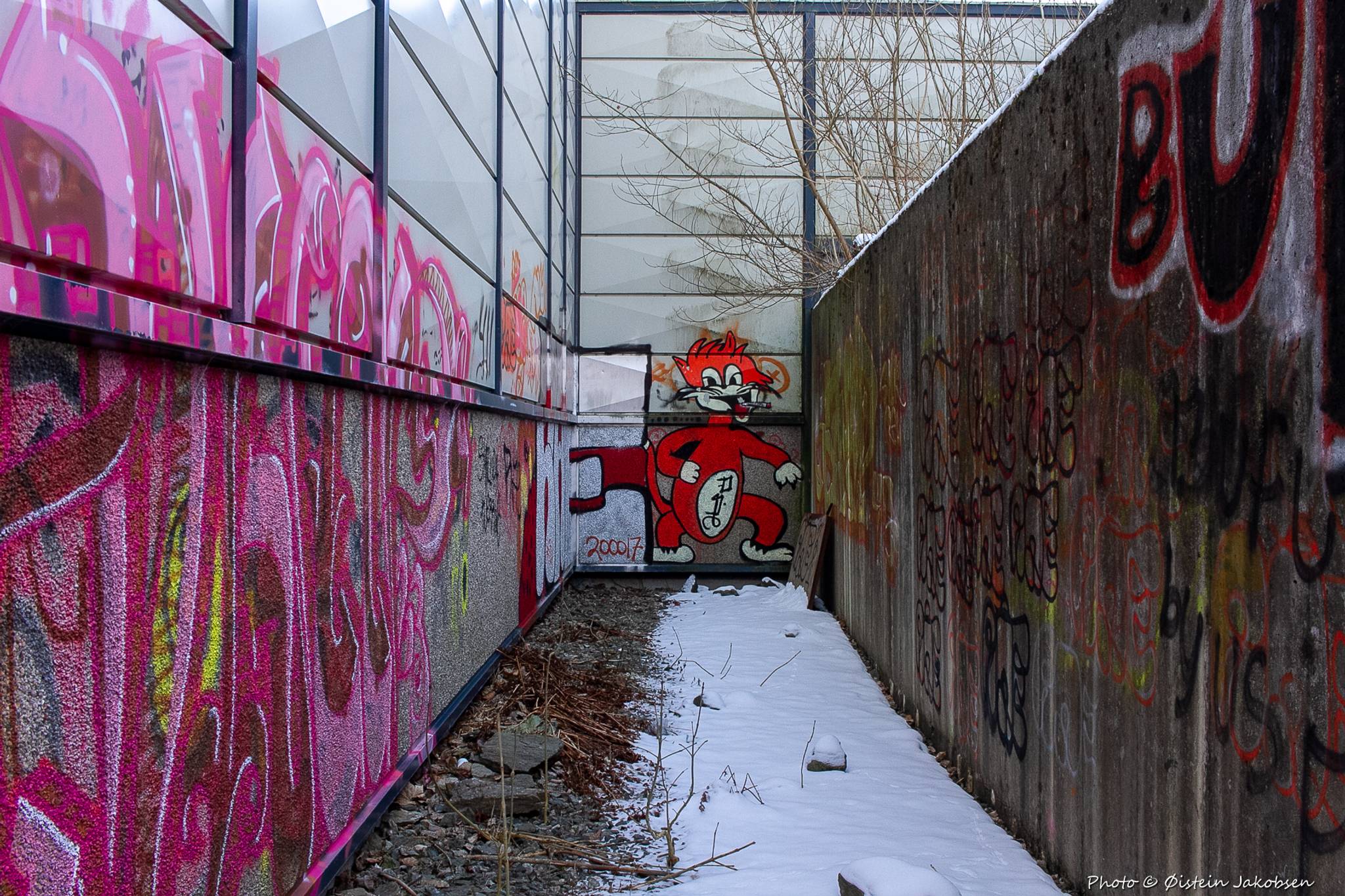 &mdash;Graffiti spot