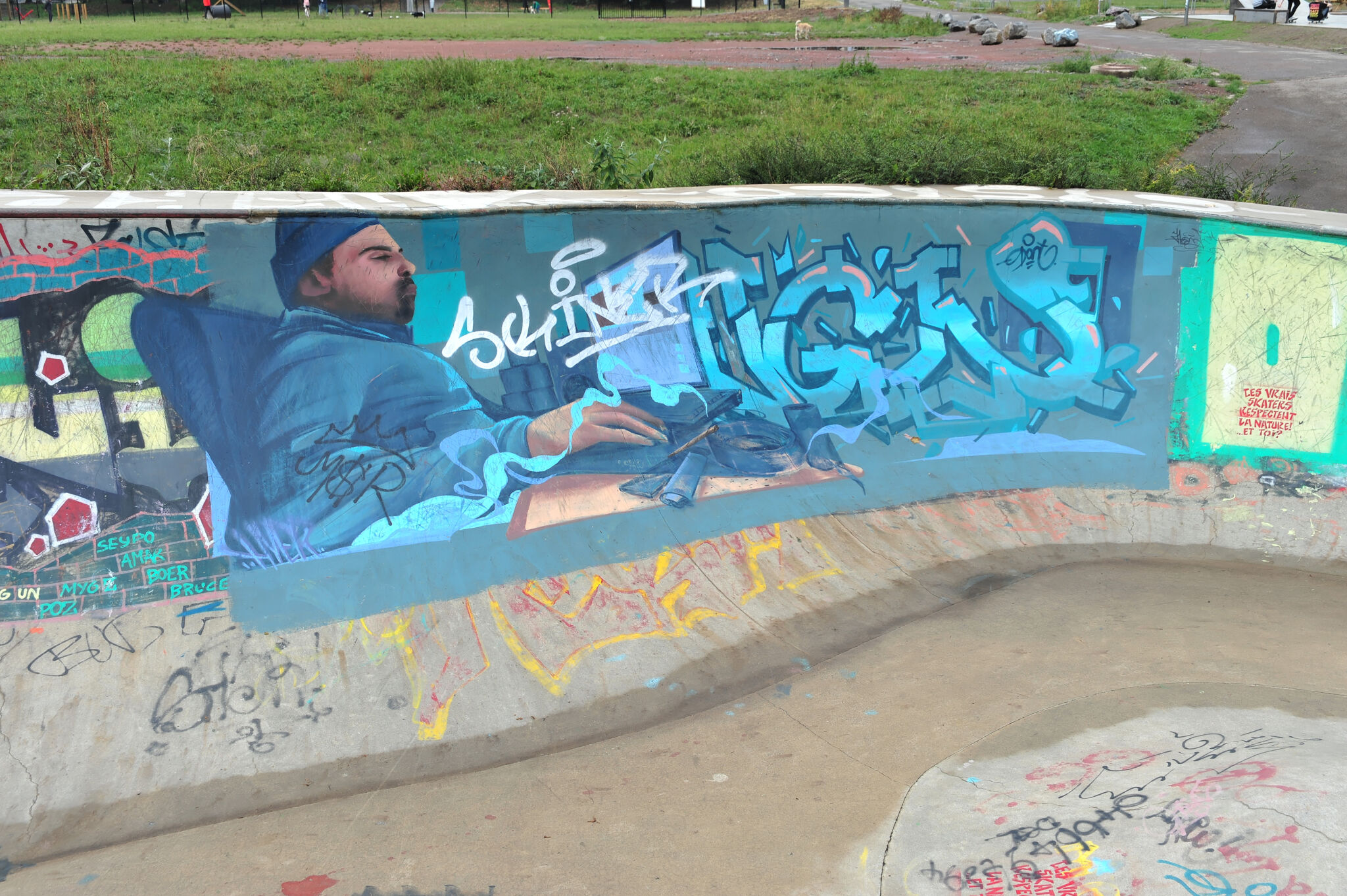 Noname, jnc, Ecto, Acide4000, nilon, nico hayer, Soke - la cabane, etc...., PsoMan&mdash;Skate Parc de Cointe