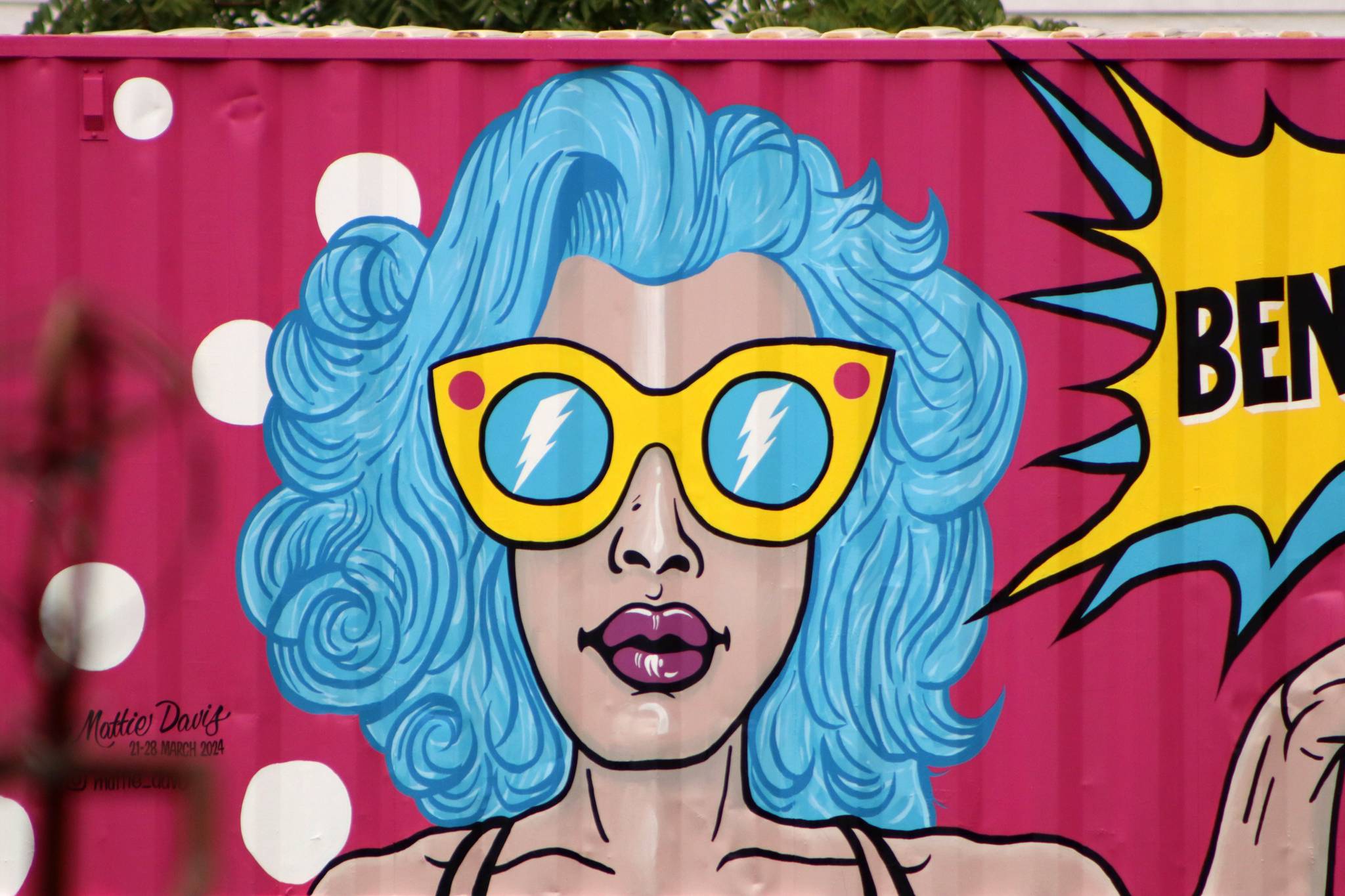 Matthew Davis&mdash;Benalla Street Art