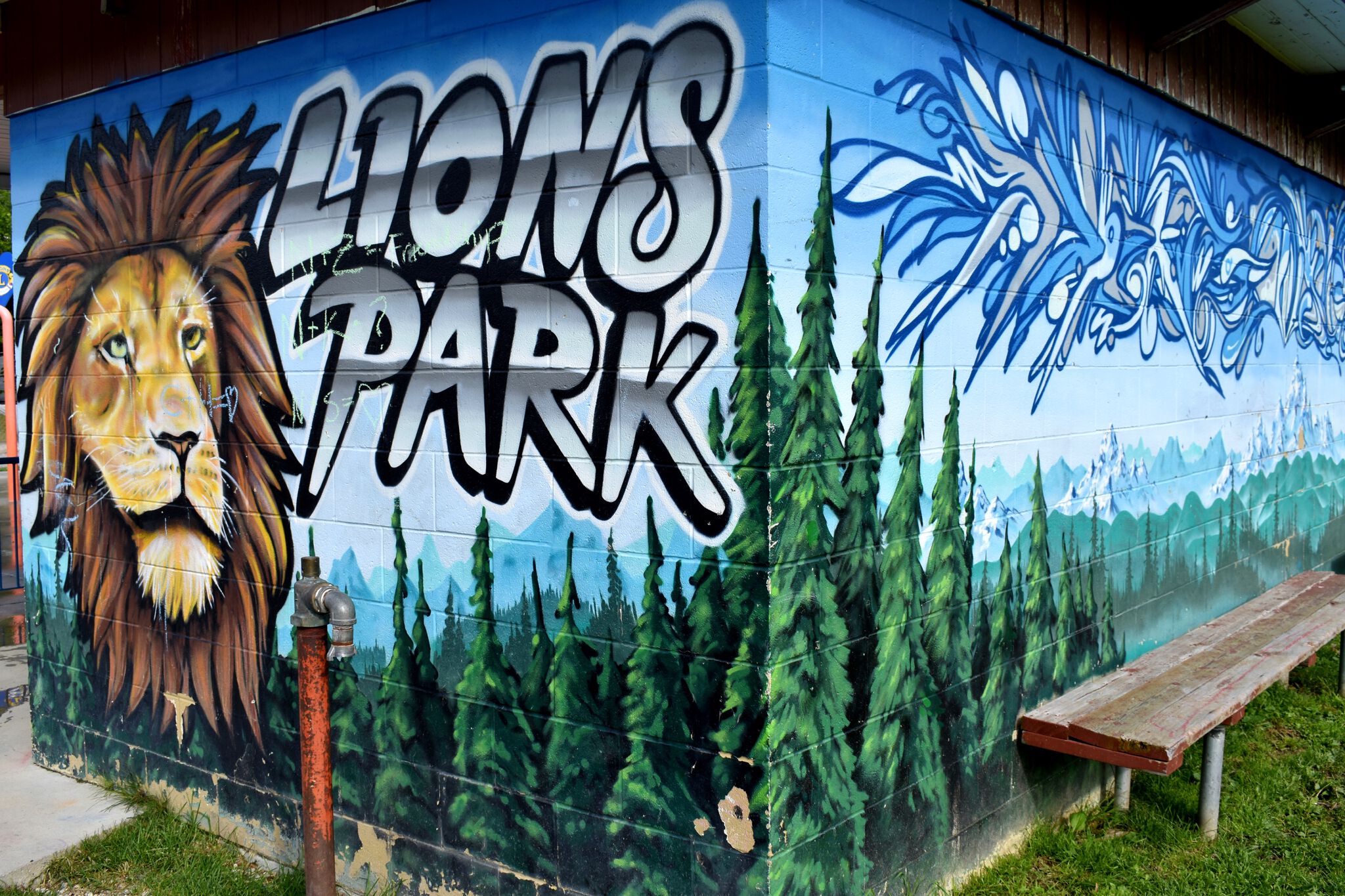 Bryn Stevenson&mdash;Lion's Park Mural