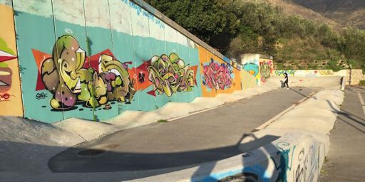 Freestyle skatepark