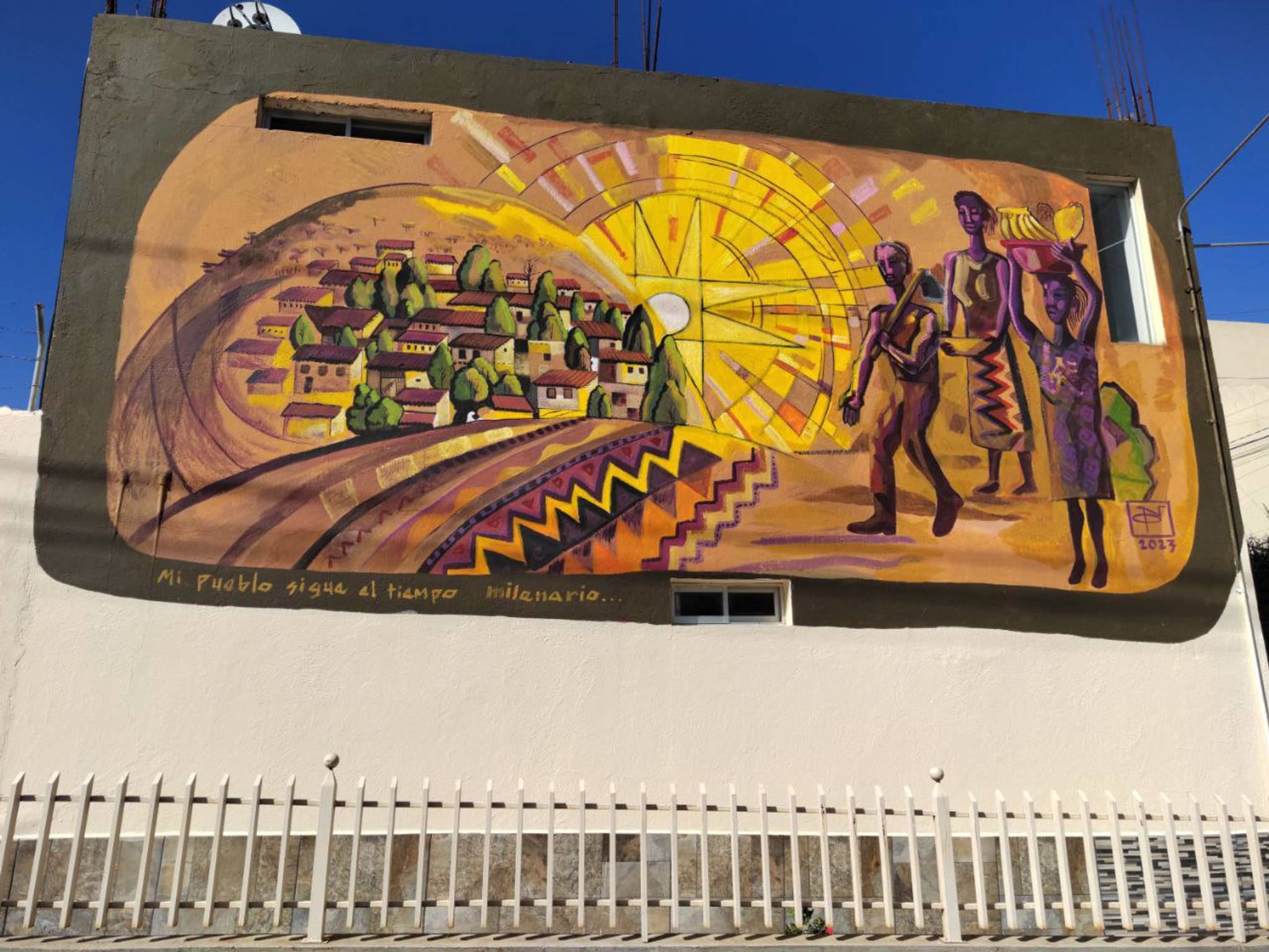 Oskan Huera&mdash;Mi pueblo sigue el tiempo
