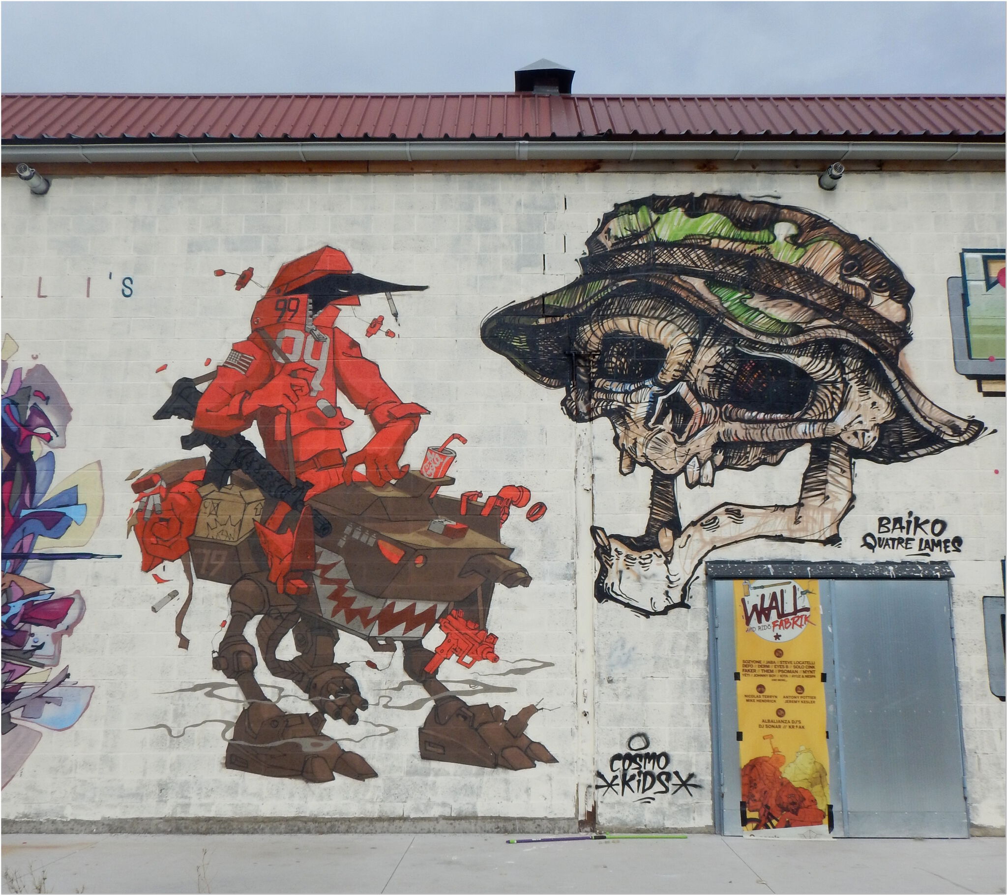 PsoMan, Steve Locatelli, SozyOne, Johnny Boy, Derm Bad Taste, Jaba&mdash;Wall & ride fabrik festival 2019
