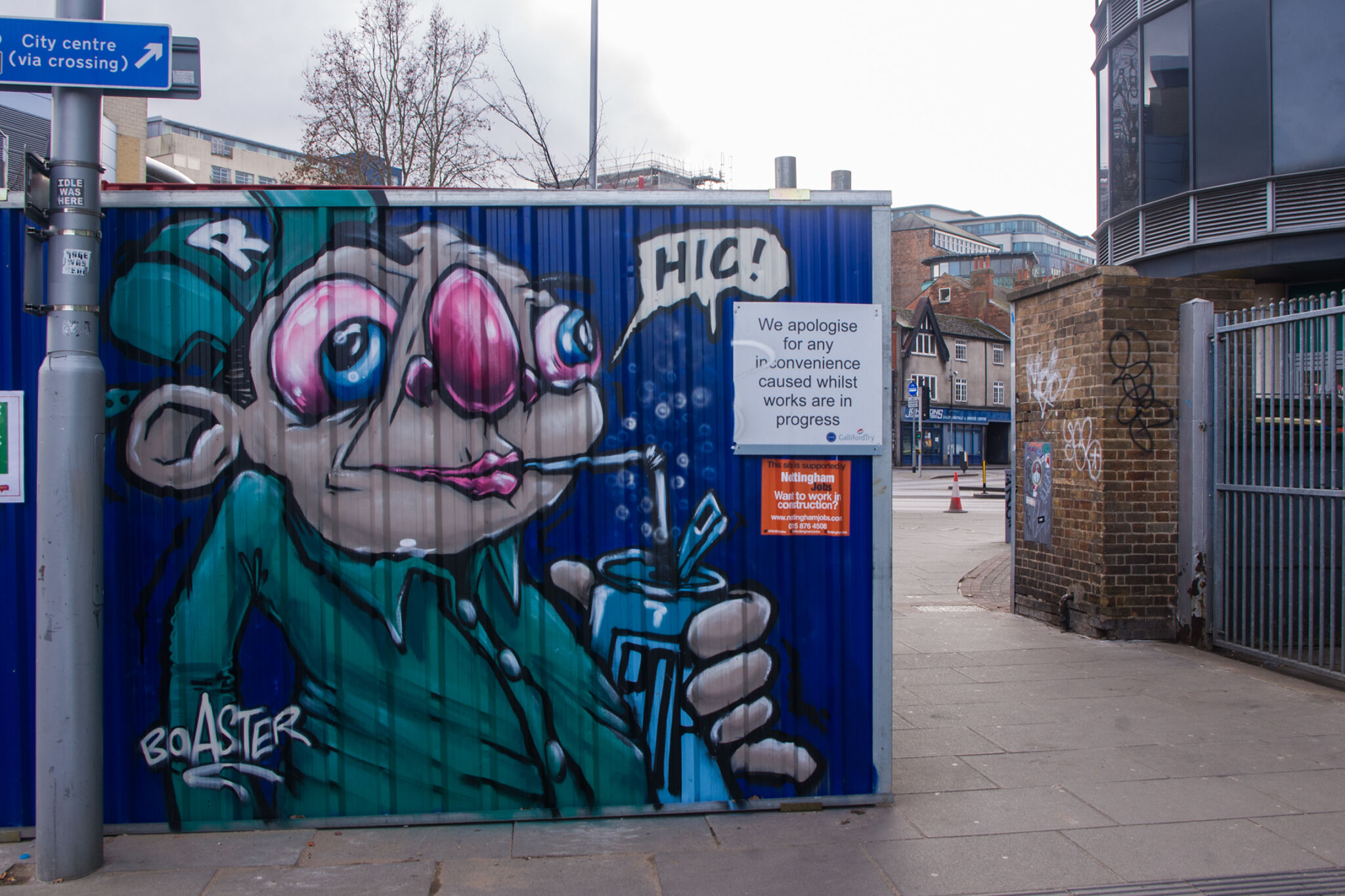 Boaster&mdash;Hic!