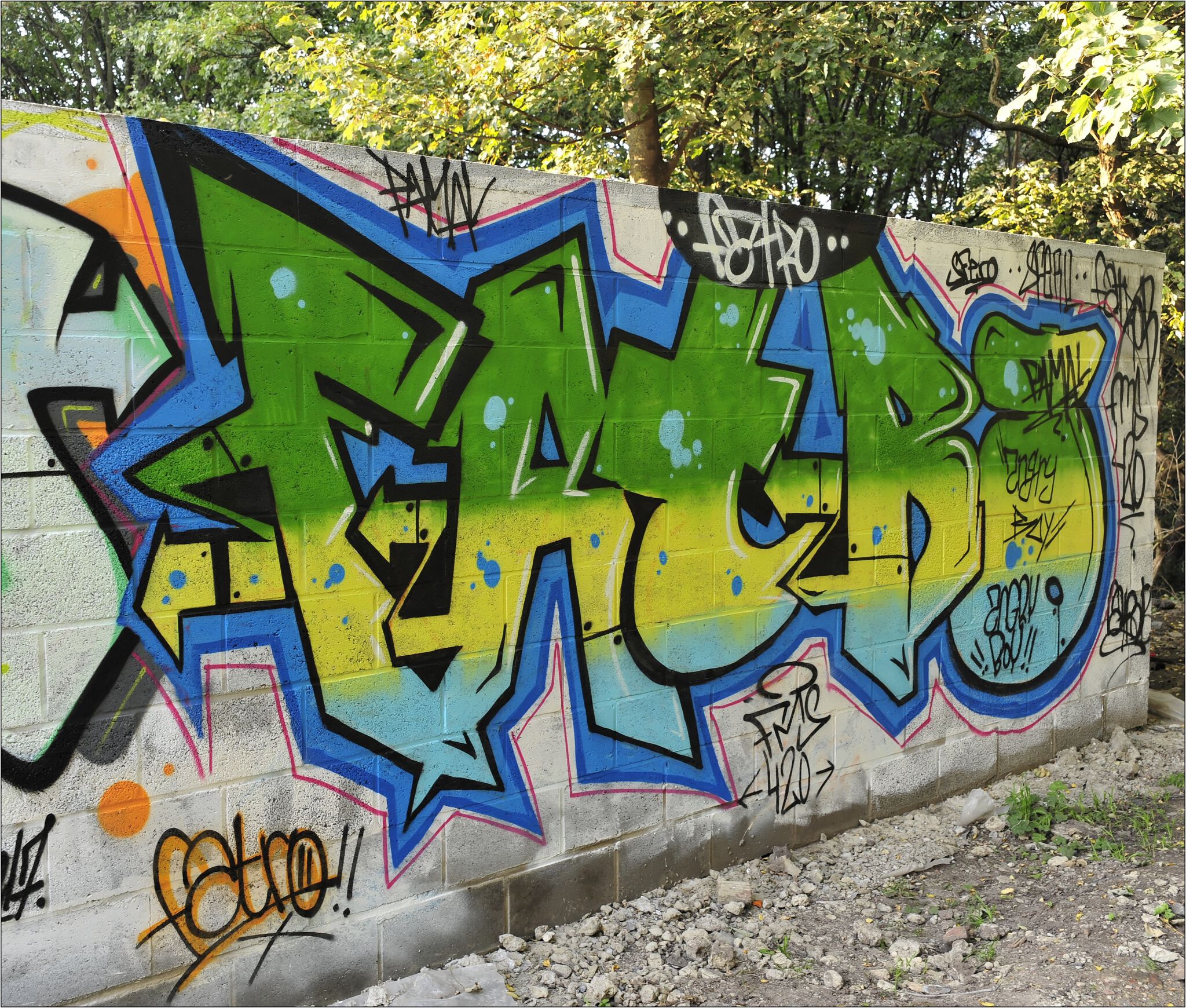 Noname, jnc, Ecto, Acide4000, nilon, nico hayer, Soke - la cabane, etc...., PsoMan&mdash;Skate Parc de Cointe