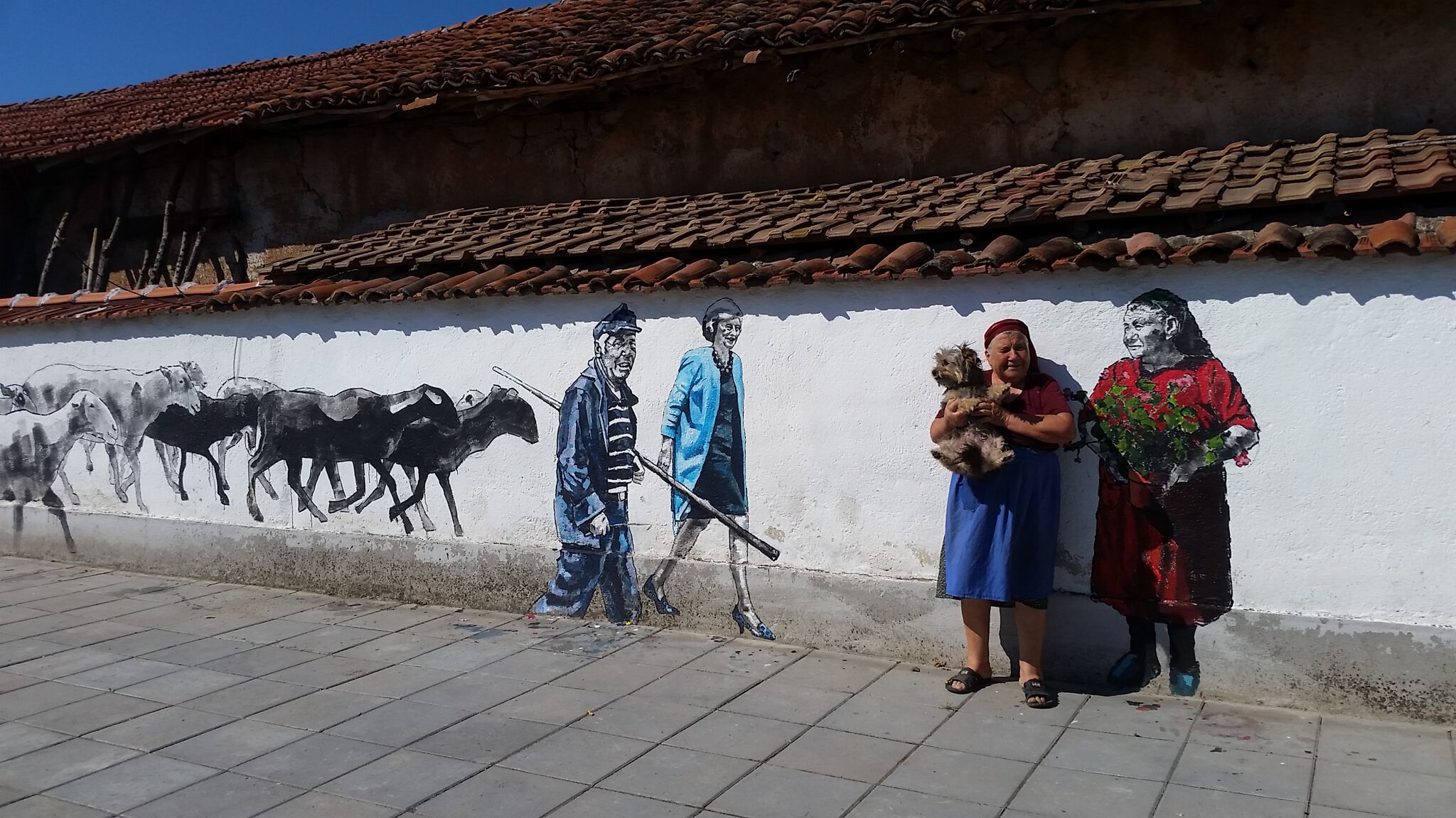 Ventzi Piriankov, Katarzyna Piriankov&mdash;Lazar with sheep