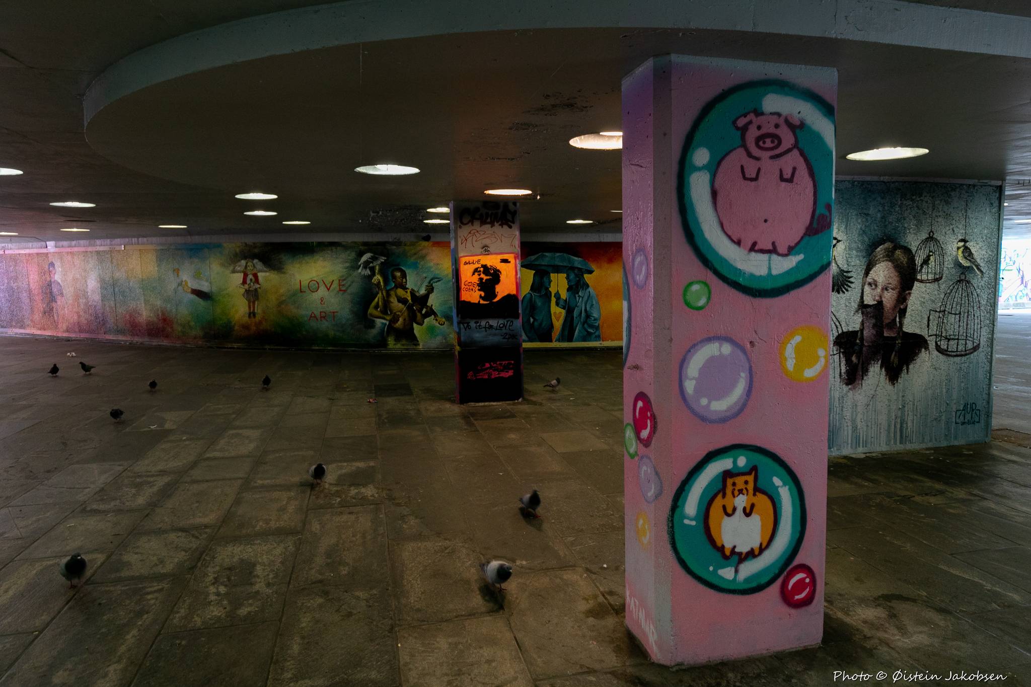 &mdash;Danmarksplass - The under walk