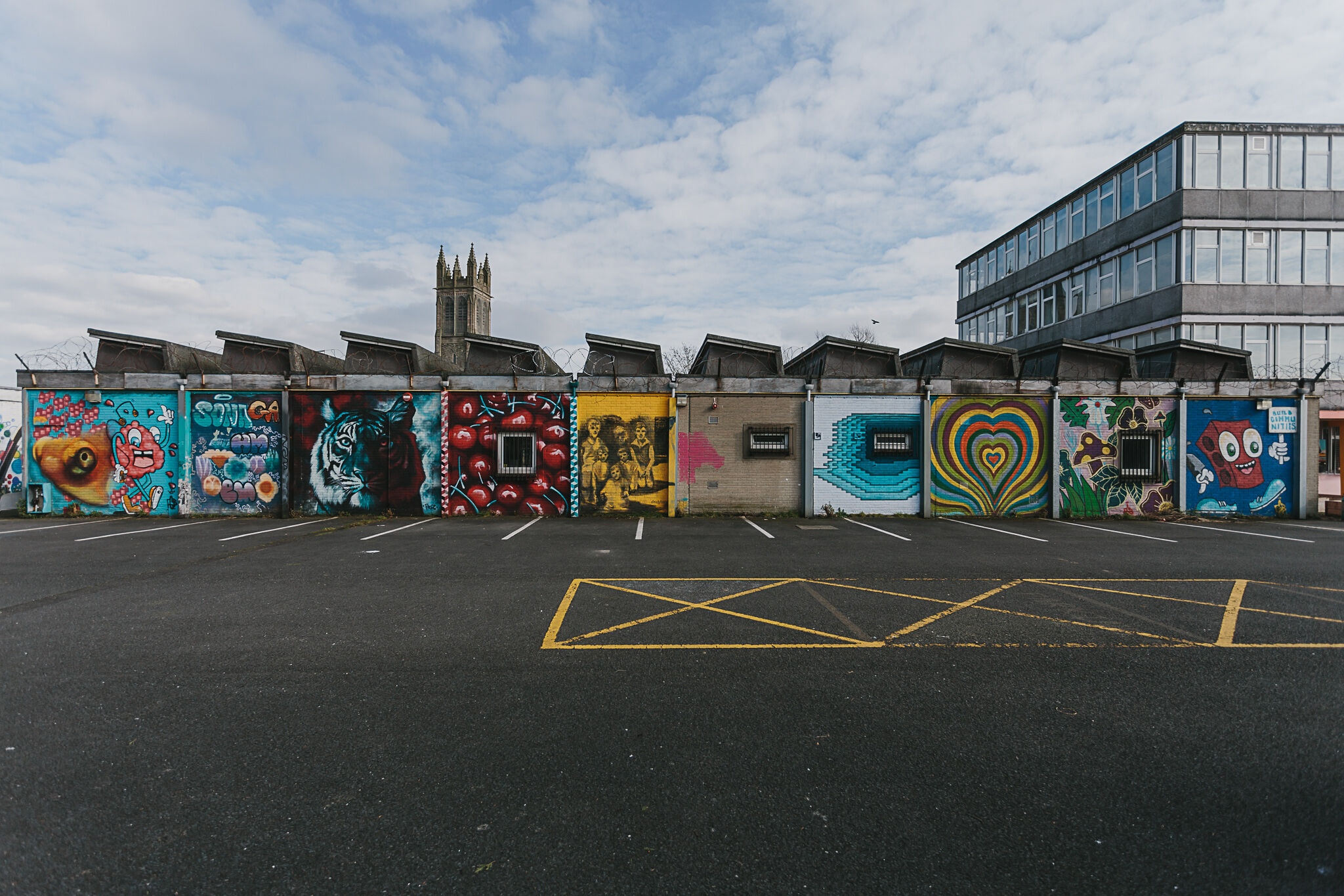 Emic, Friz, FGB, Rob Hilken&mdash;Vault Artist's Wall