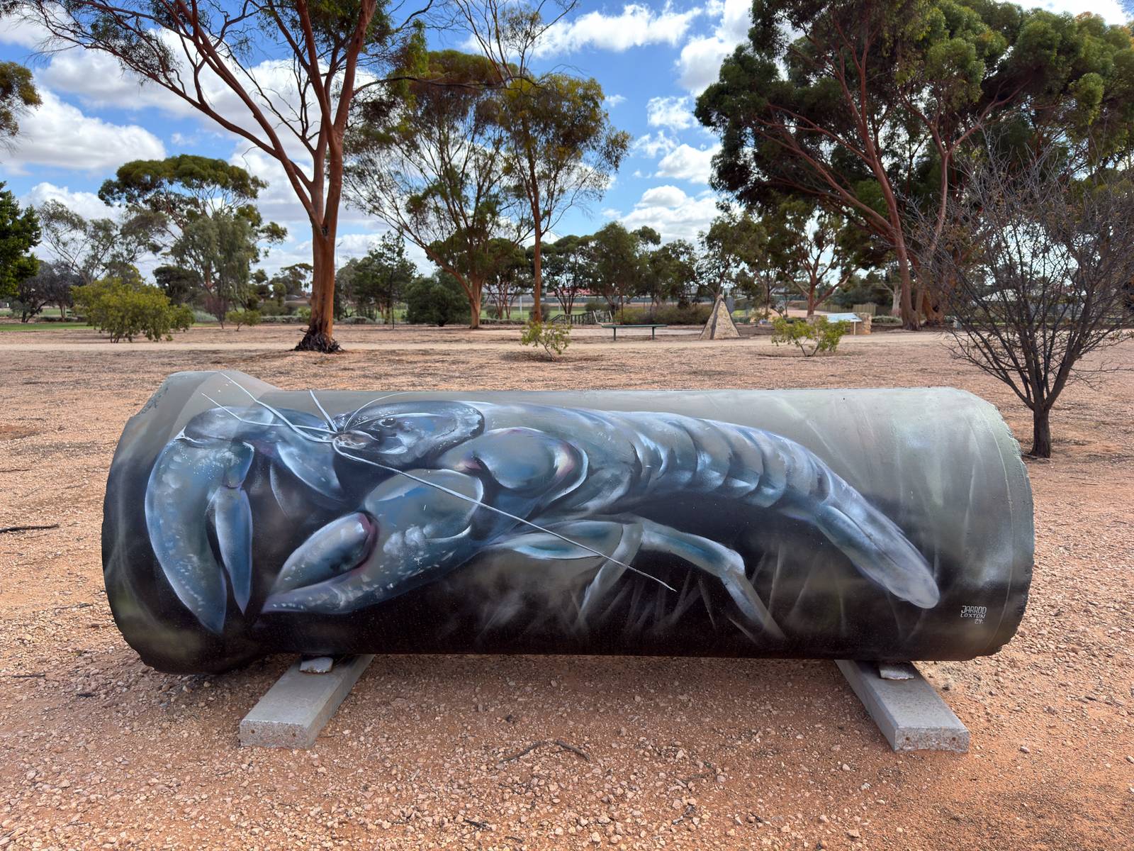 Jarrod Loxton&mdash;Mini Silo Art Trail