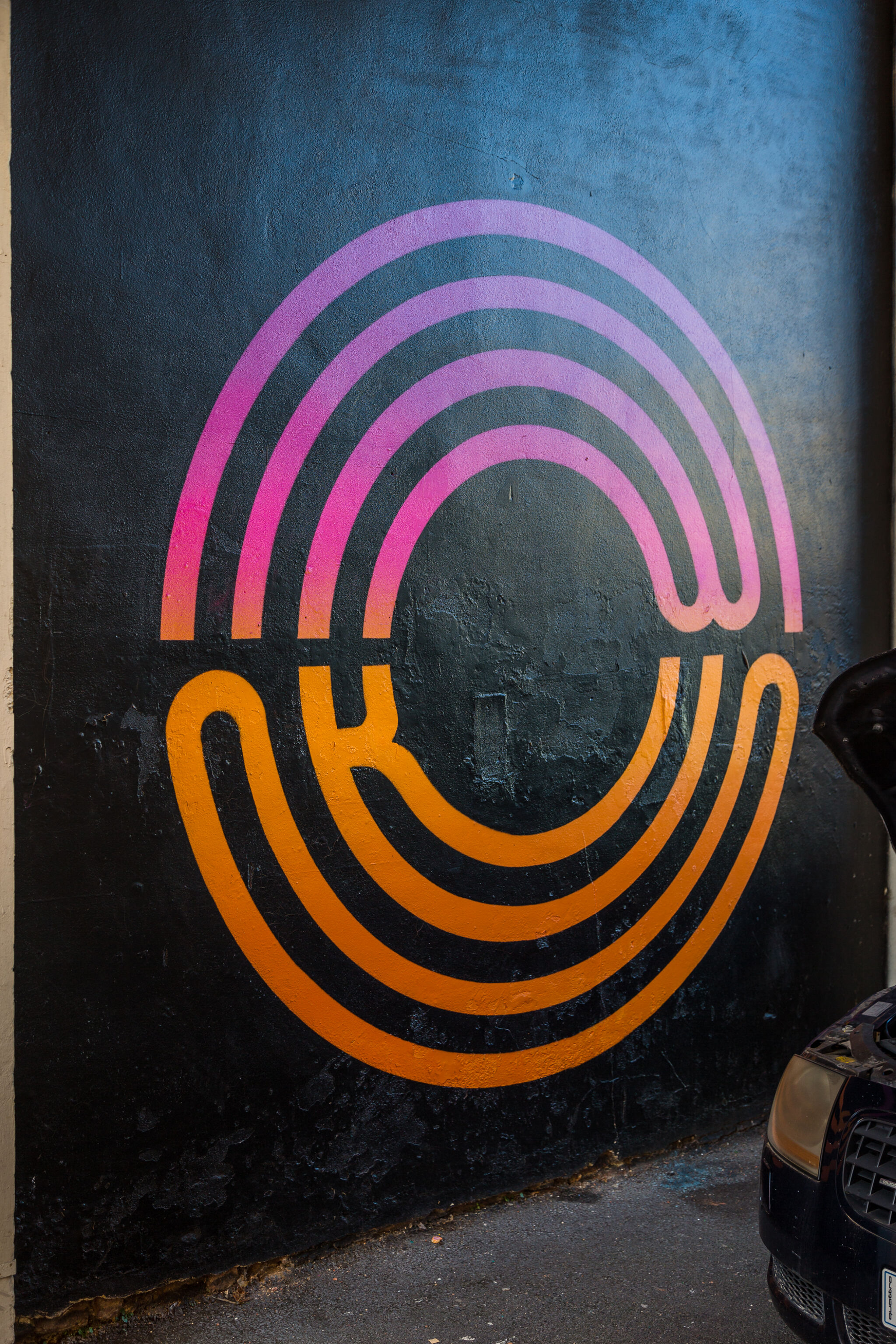 Roo Abrook, My Dog Sighs, Fark, Gary Stranger&mdash;Kani's Sowing Room Street Art Gallery