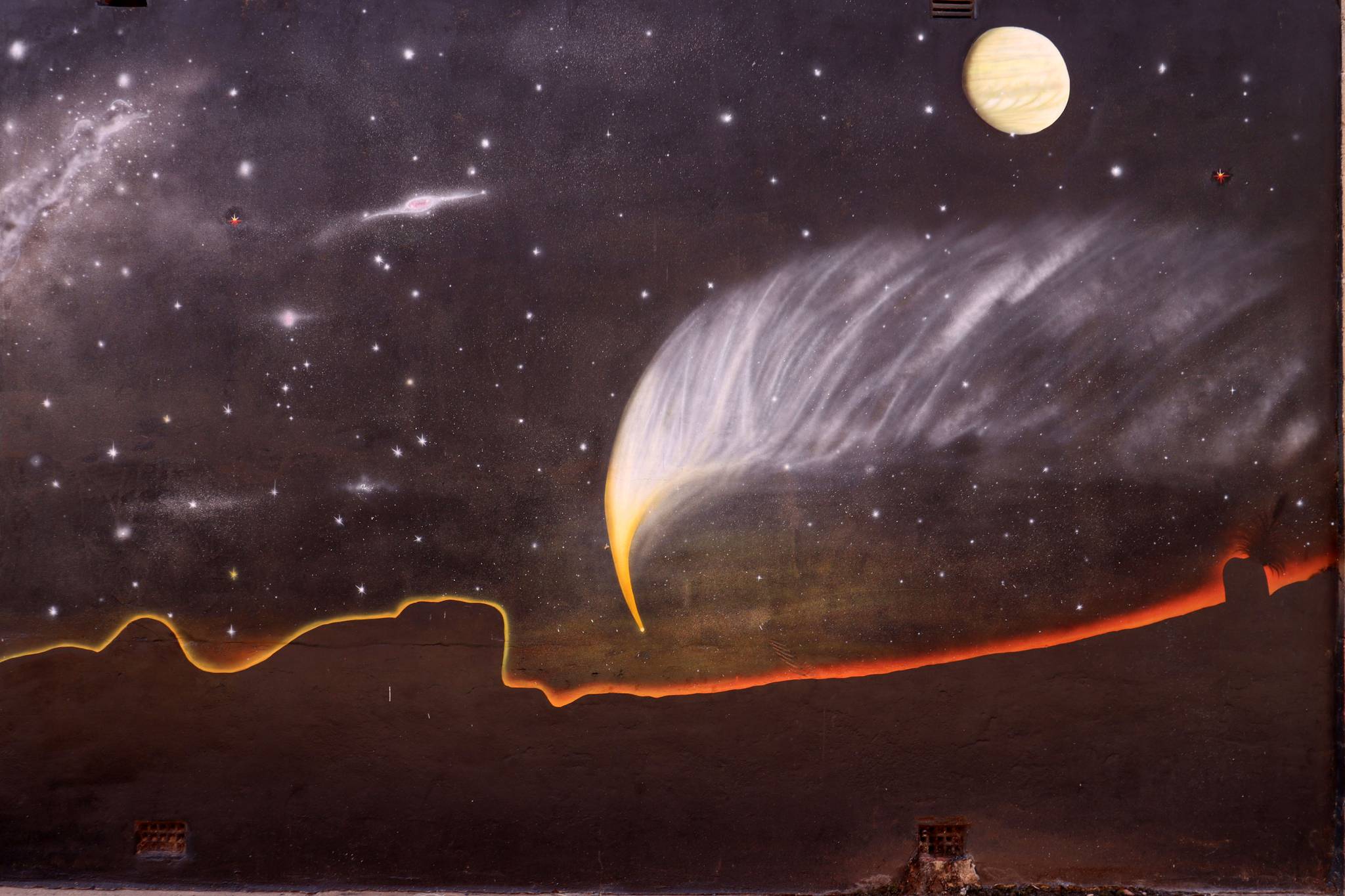 Steve Crompton, Rob McNaught&mdash;2357 Space Mural