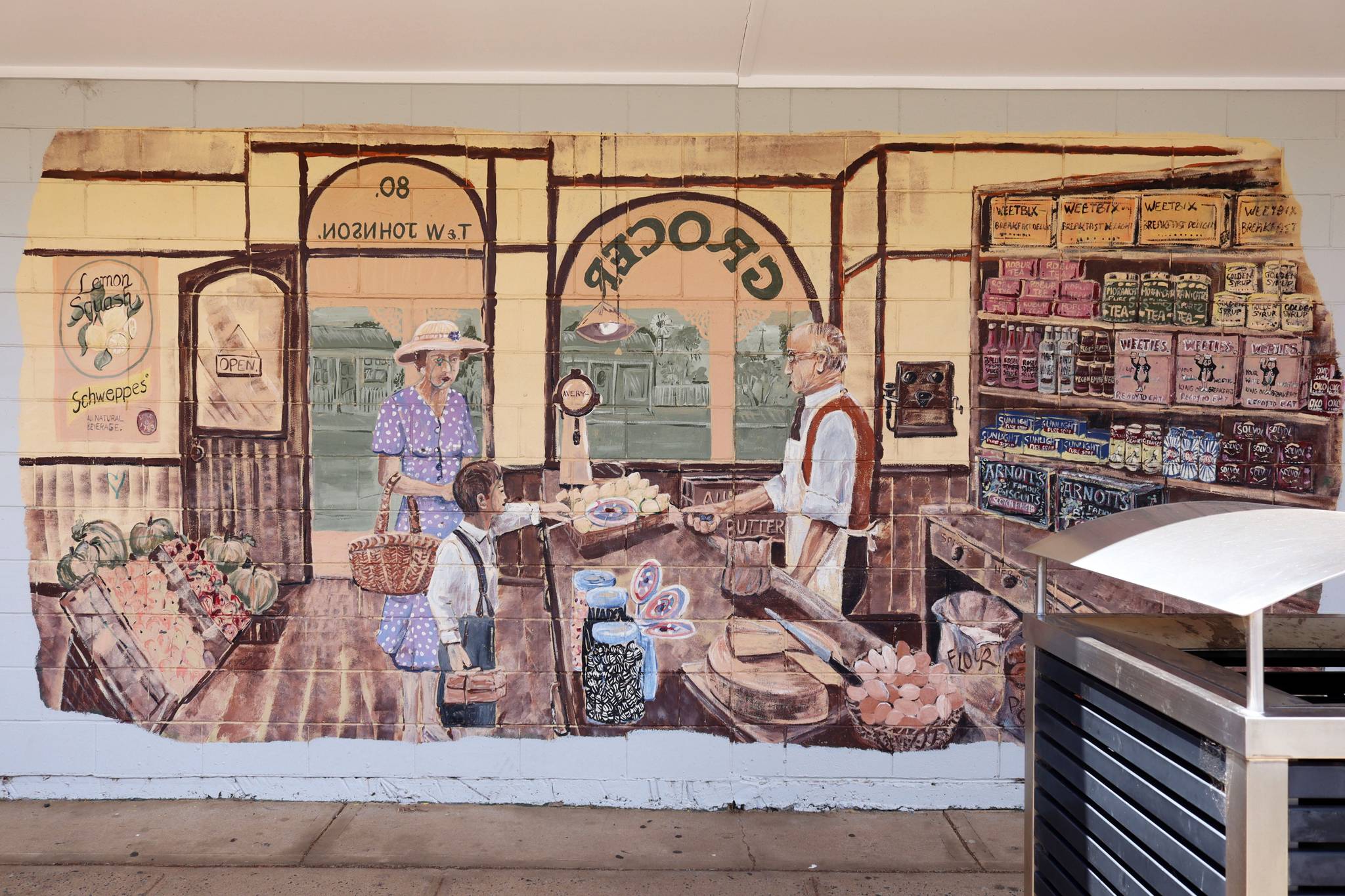 Marilyn Mann&mdash;T & W Johnson Grocer