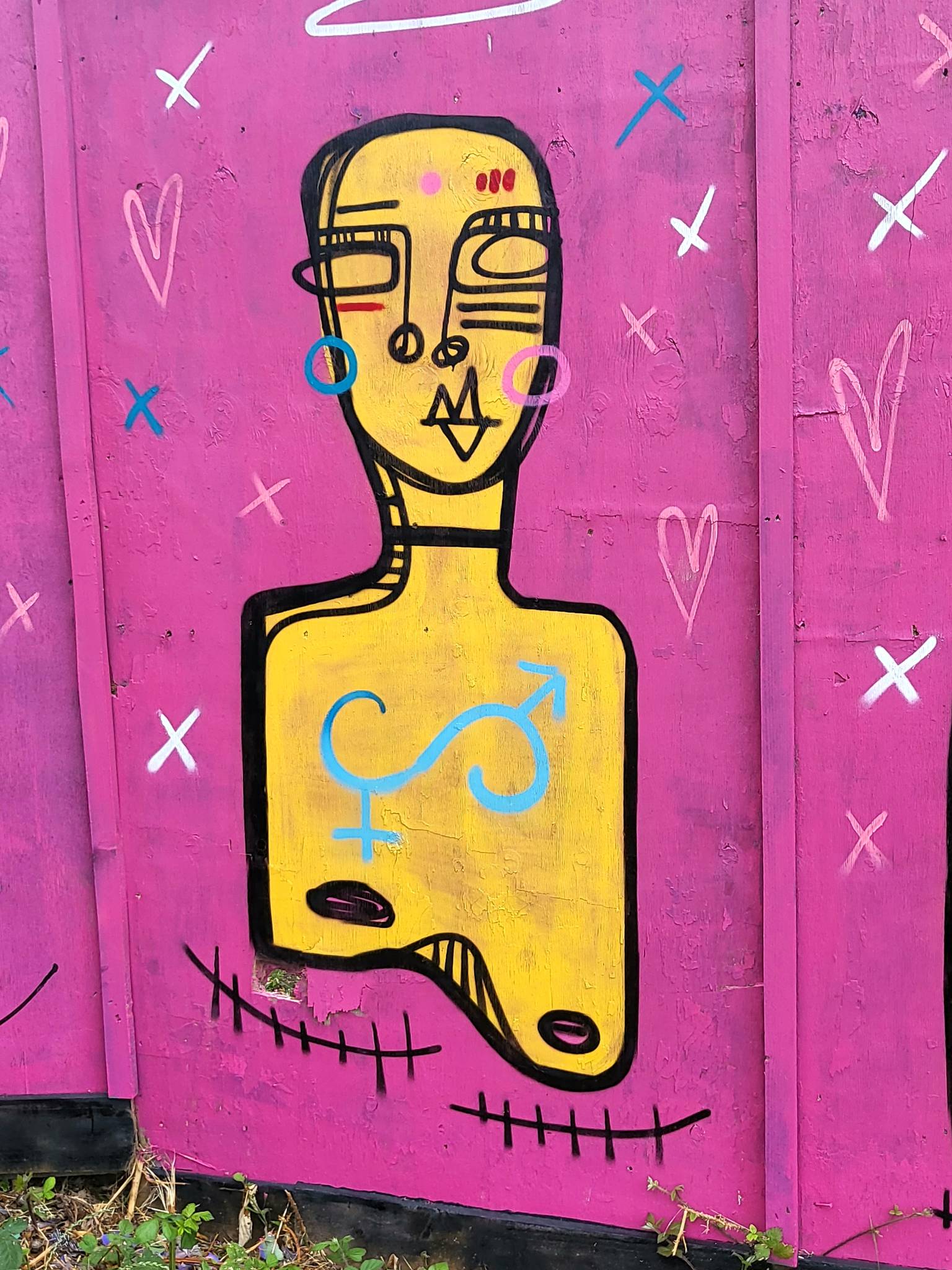 thisismidge, Mistersamo, My Dog Sighs&mdash;Portsmouth Pride Mural