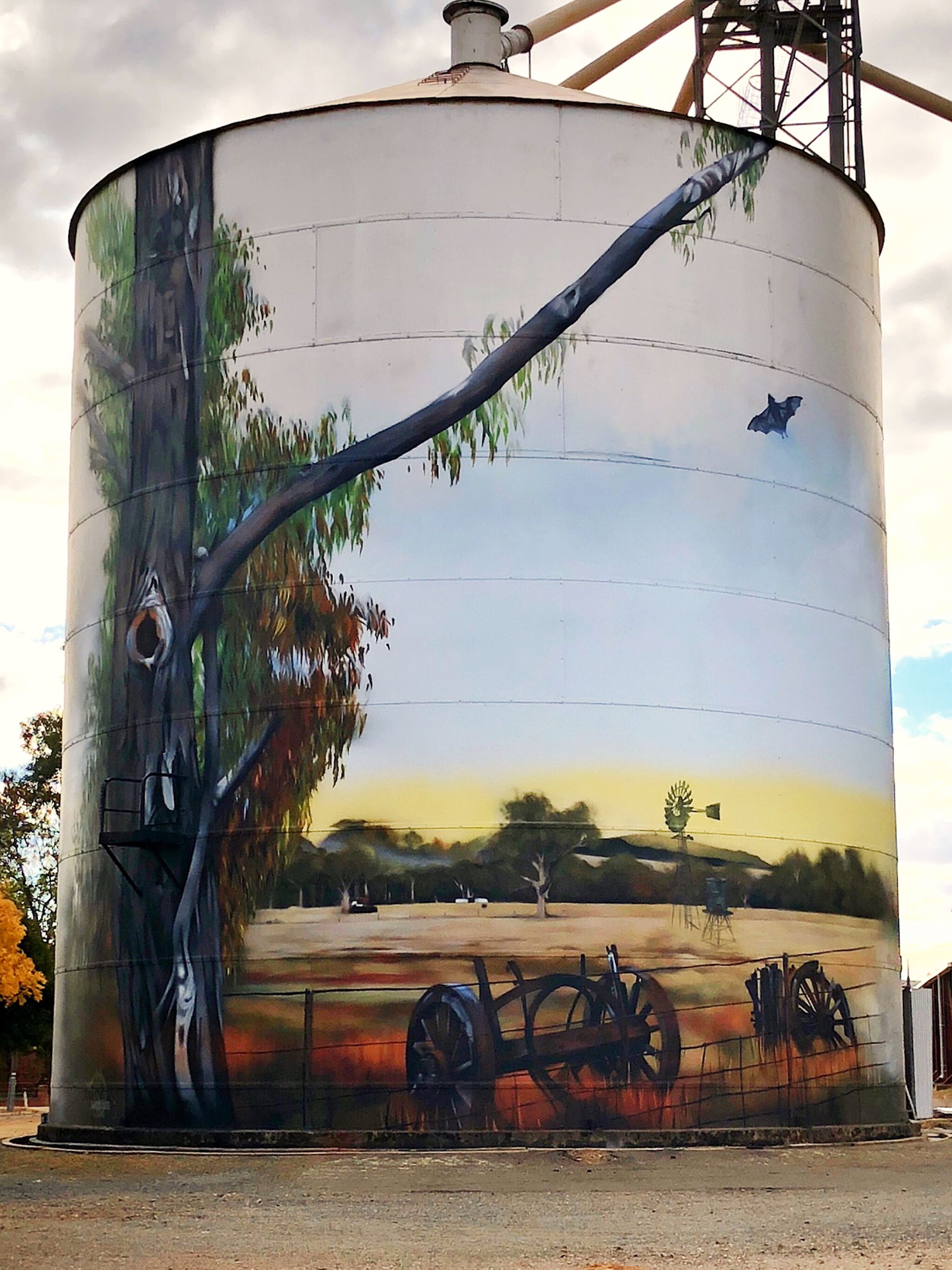 Dvate&mdash;Goorambat Silo Art