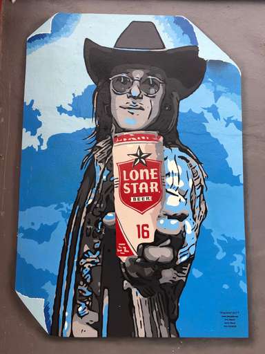 Doug Sahm Tribute Mural