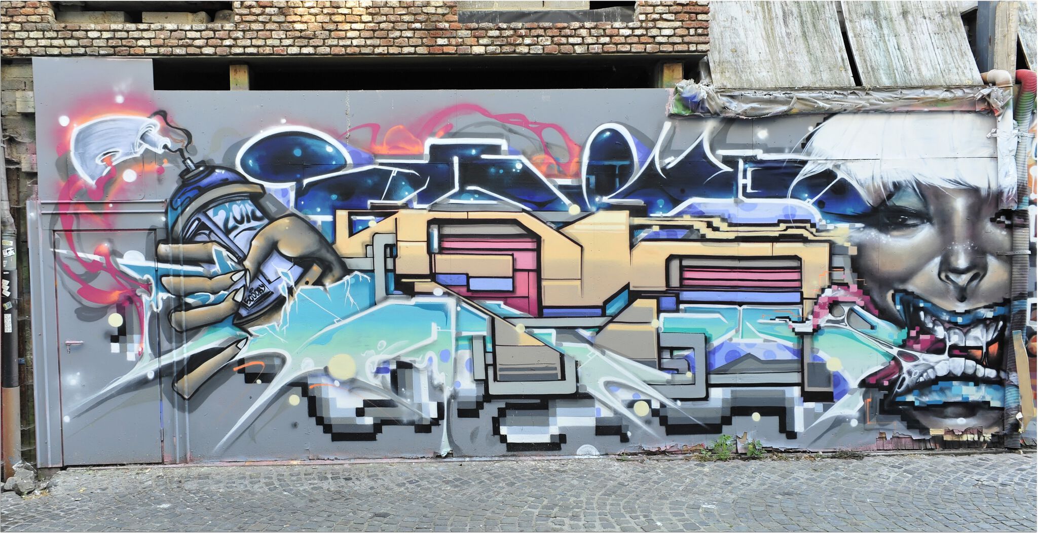 Ecto, Jaba&mdash;The wall