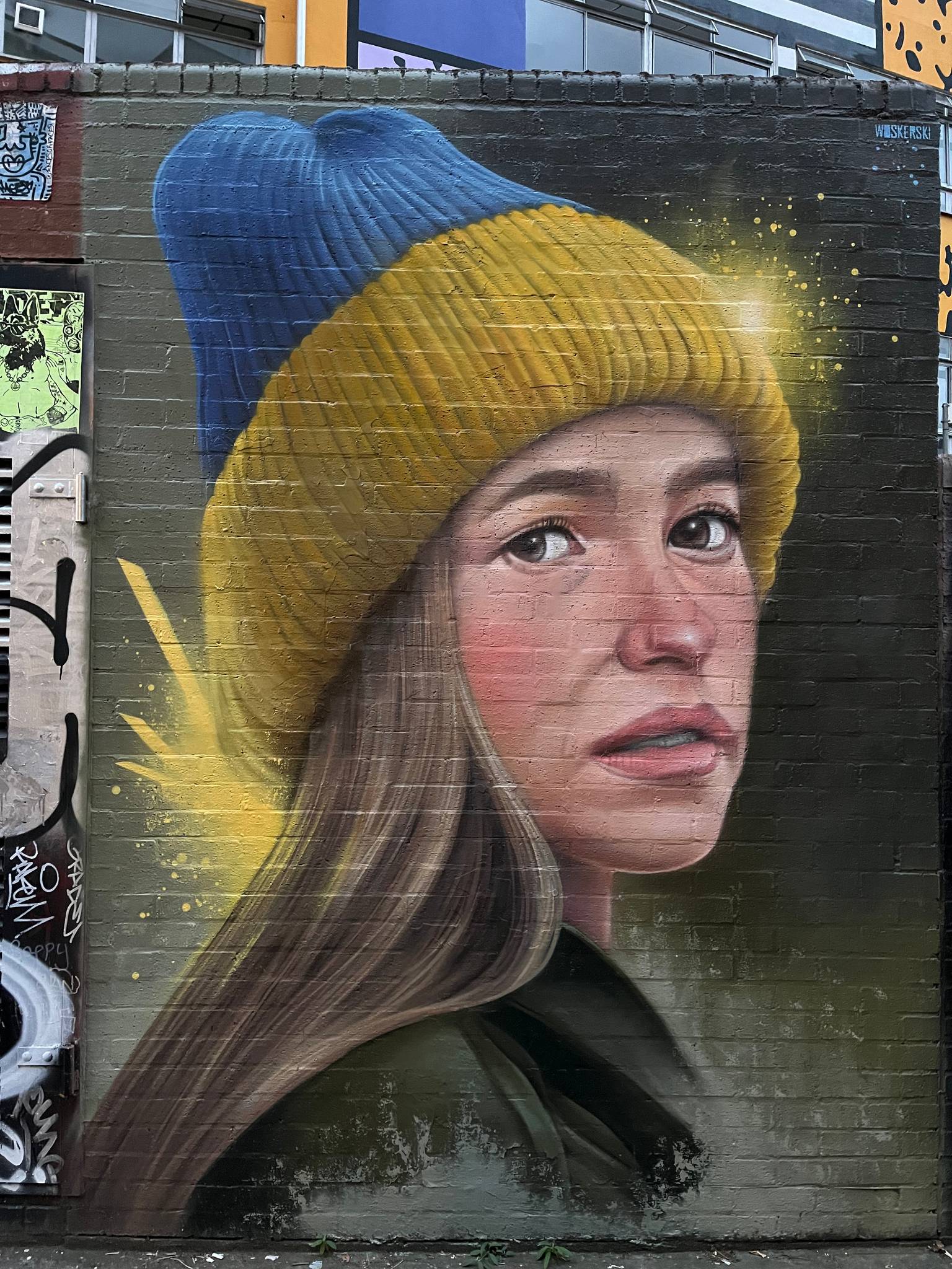 Woskerski&mdash;Girl in a Ukrainian hat