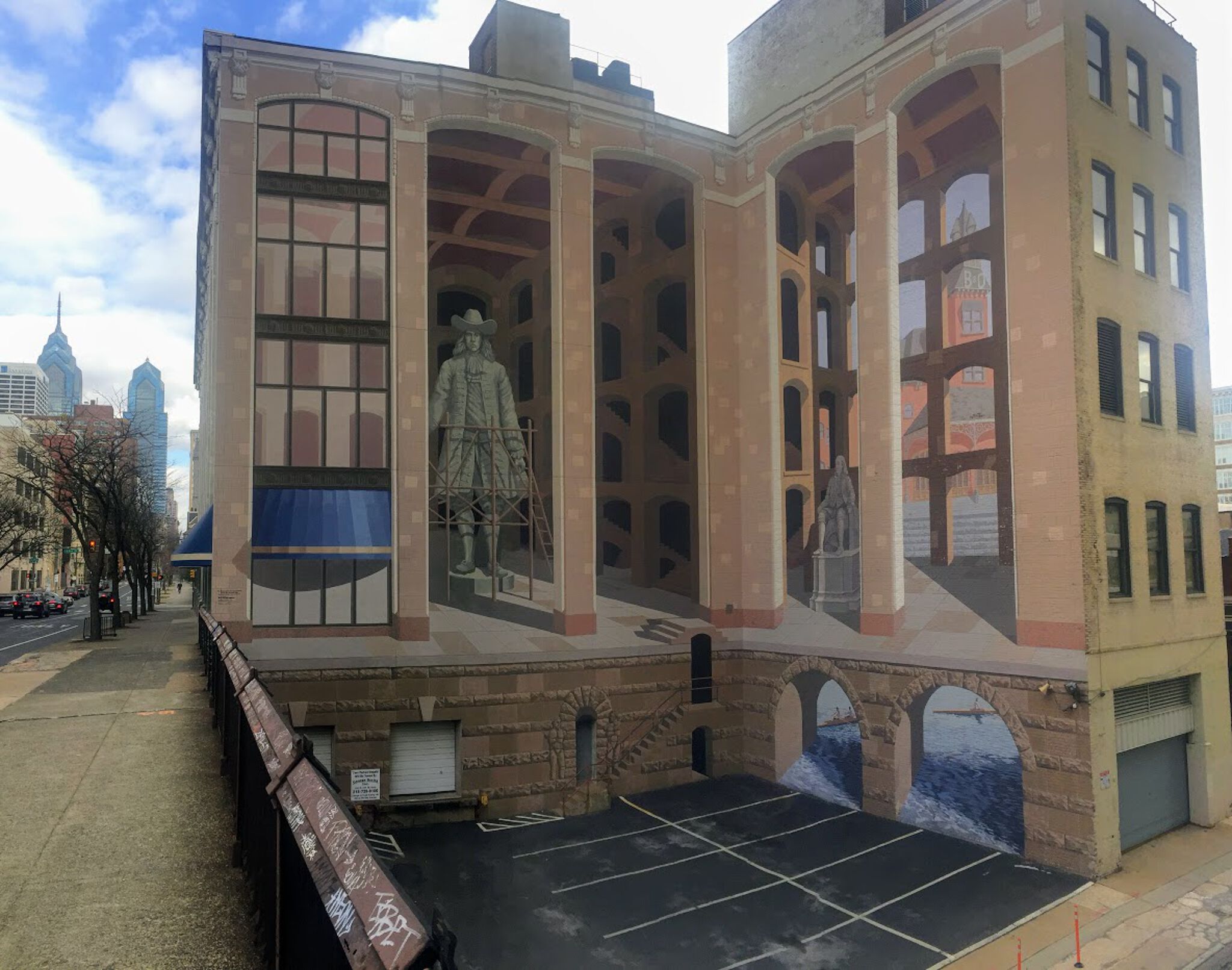 Richard Haas&mdash;The Philadelphia Design Building