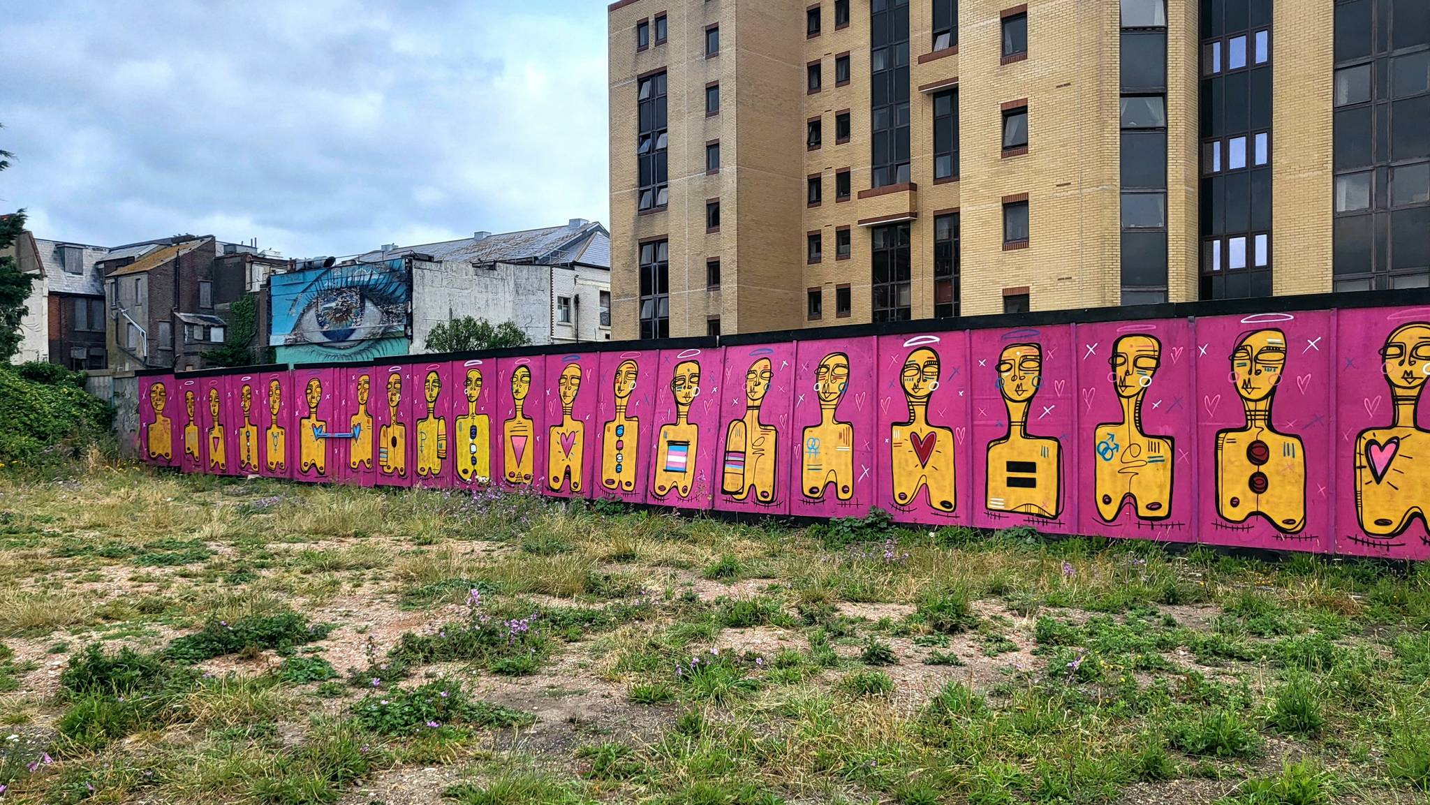 thisismidge, Mistersamo, My Dog Sighs&mdash;Portsmouth Pride Mural